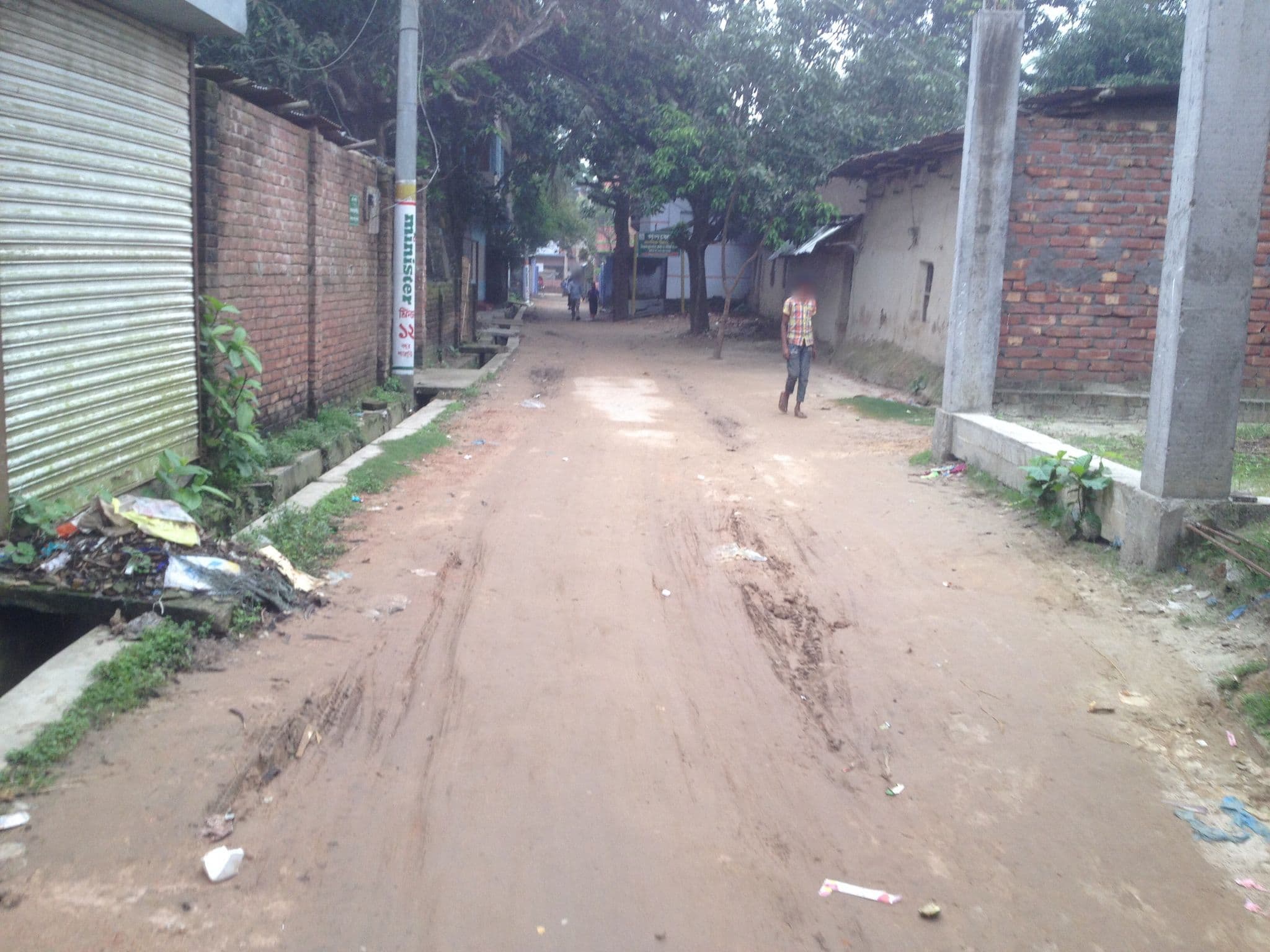 Street view near Okil Ansari VILA, Bālurghāt — © atik (CC BY-SA · Mapillary)