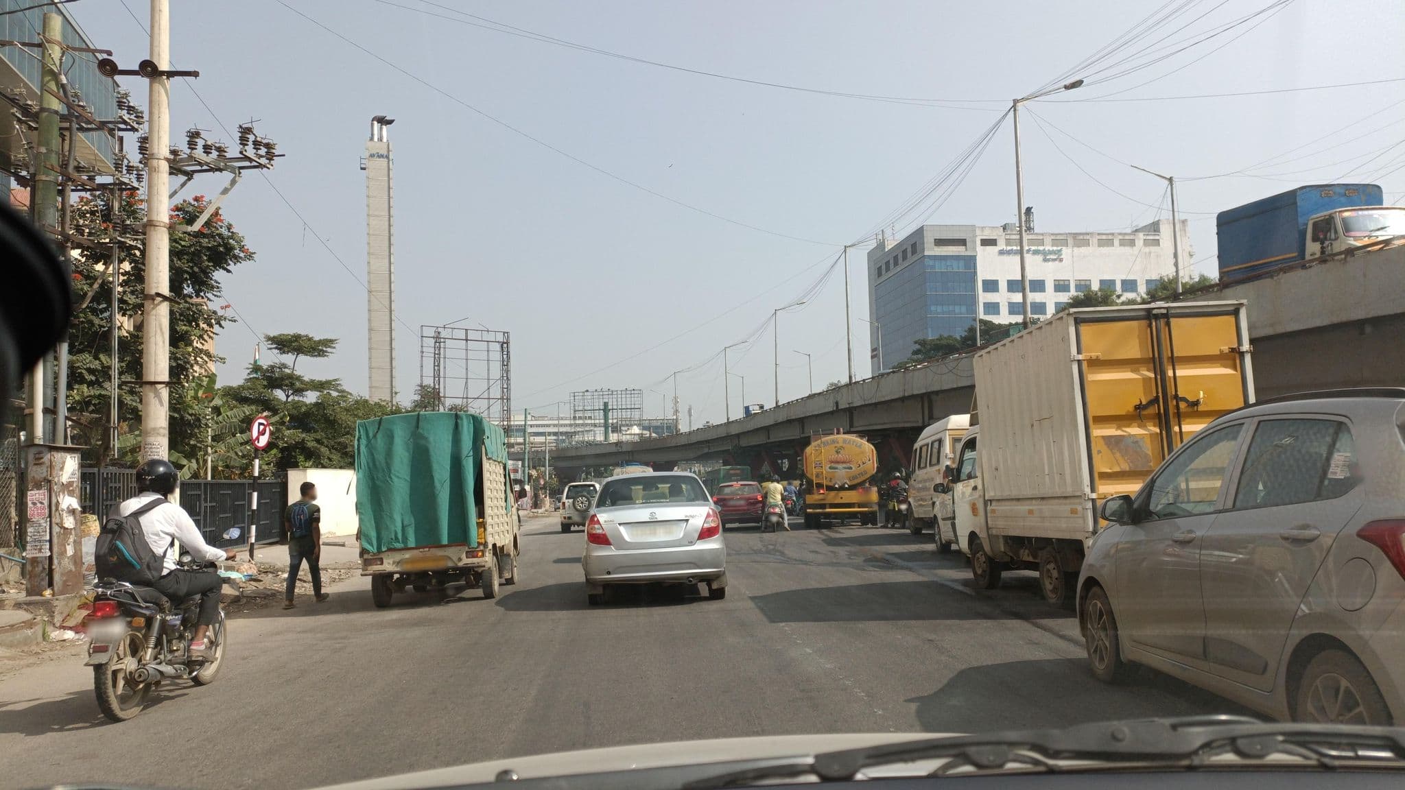 Street view near Ringview Residency, koppana Agrahara — © IBI (CC BY-SA · Mapillary)