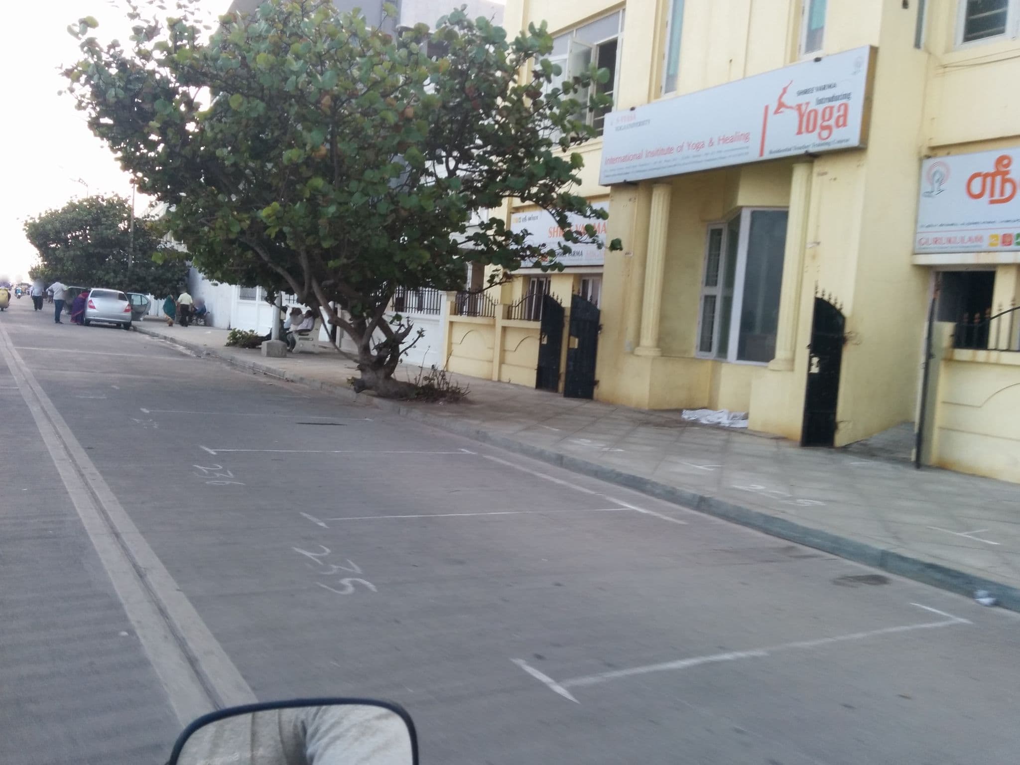 Street view near Sea Side Guesthouse, Puducherry — © sashazykov (CC BY-SA · Mapillary)
