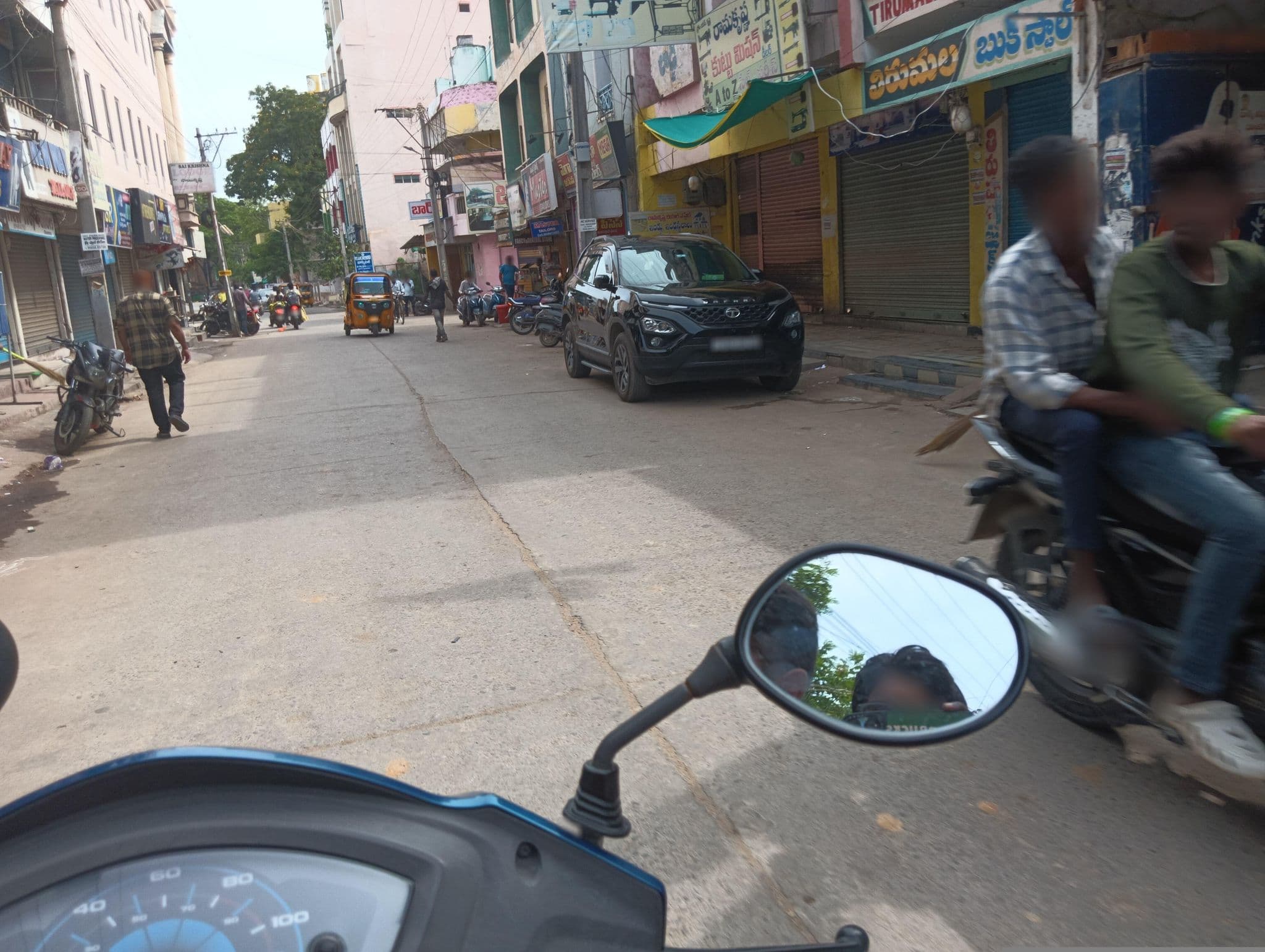 Street view near City Lodge, Khammam — © deleted_user (CC BY-SA · Mapillary)