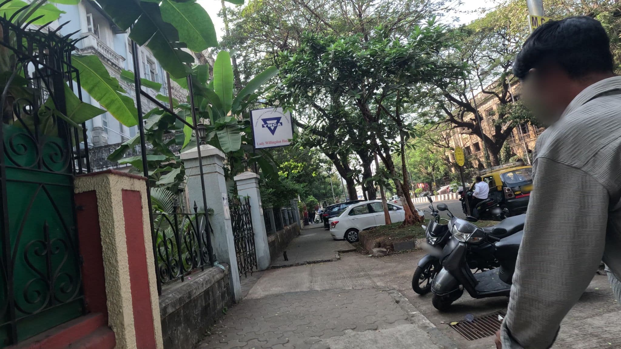 Street view near YWCA - Lady Willingdon Hostel, Kegaon — © alt9800 (CC BY-SA · Mapillary)
