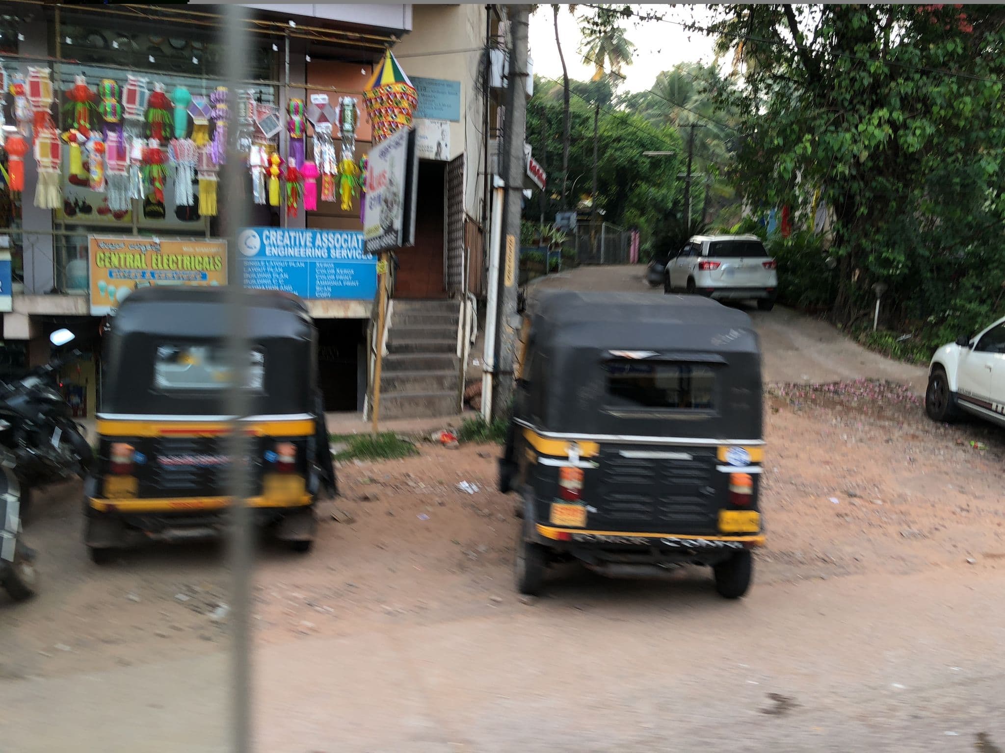 Street view near Kavitha Residency, Mangaluru — © krshibu (CC BY-SA · Mapillary)