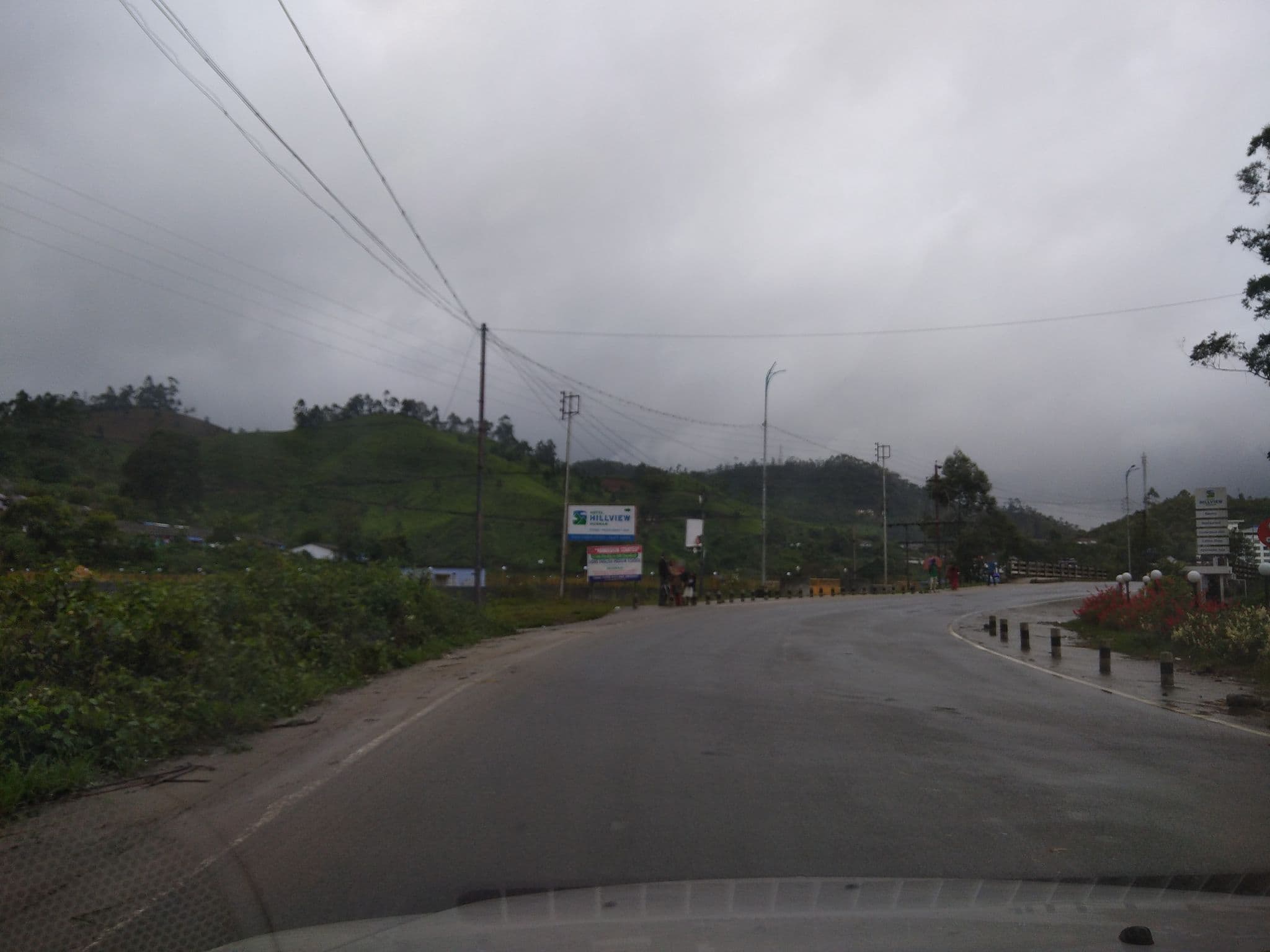 Street view near Hill View, Munnar