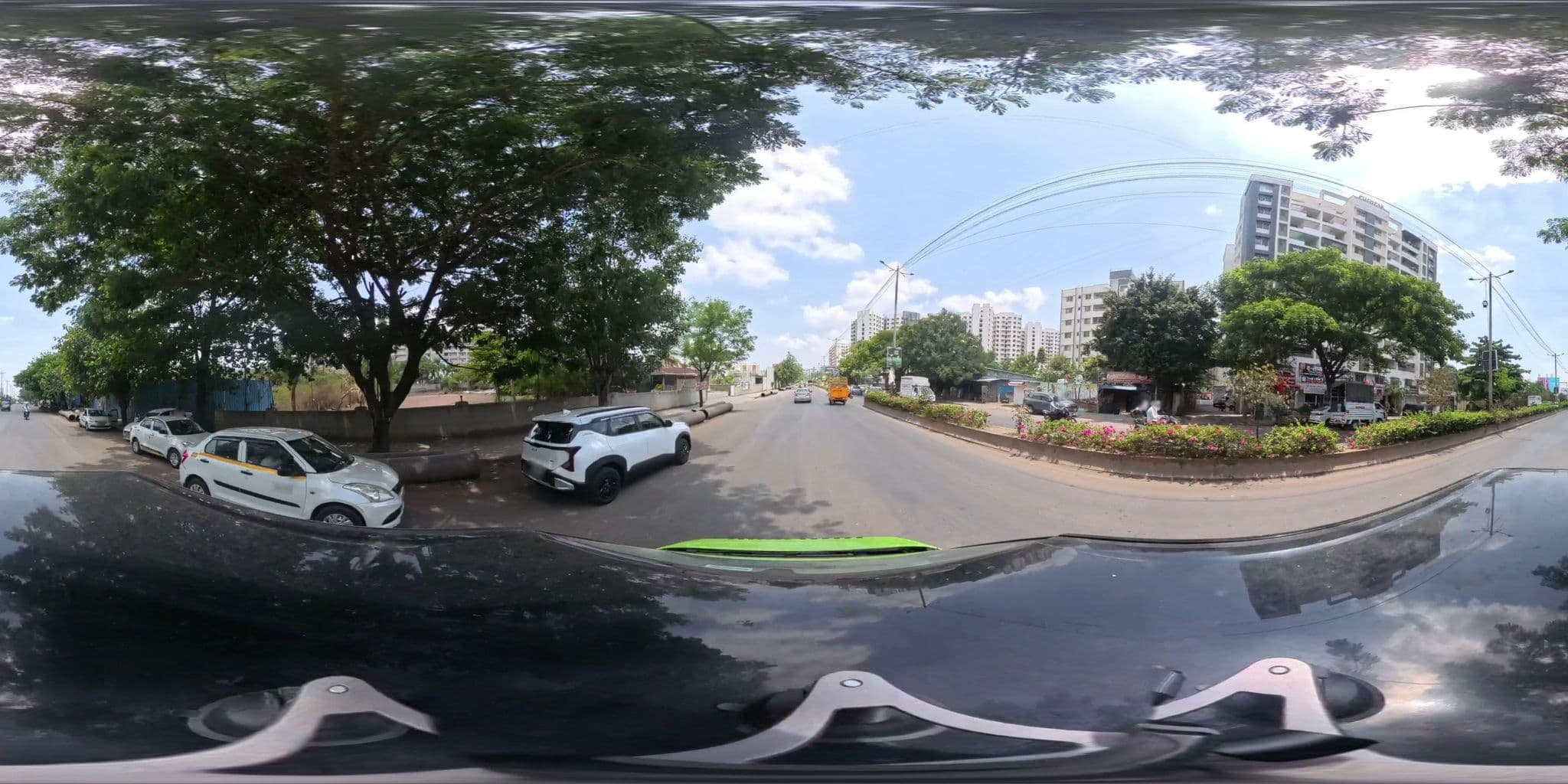 Street view near shitai hotel, Alandi — © skysign (CC BY-SA · Mapillary)