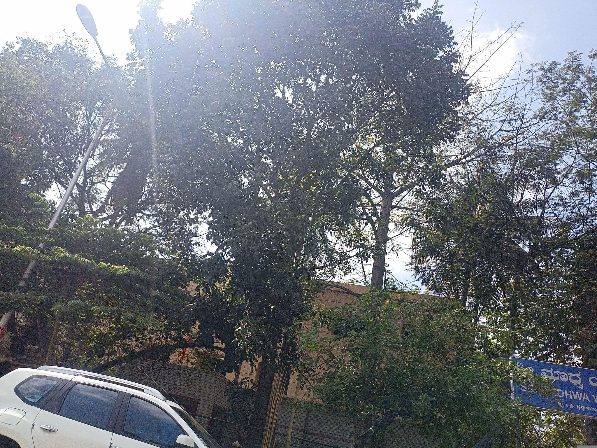 Street view near Madhwa Yuvaka Sangha, Bengaluru