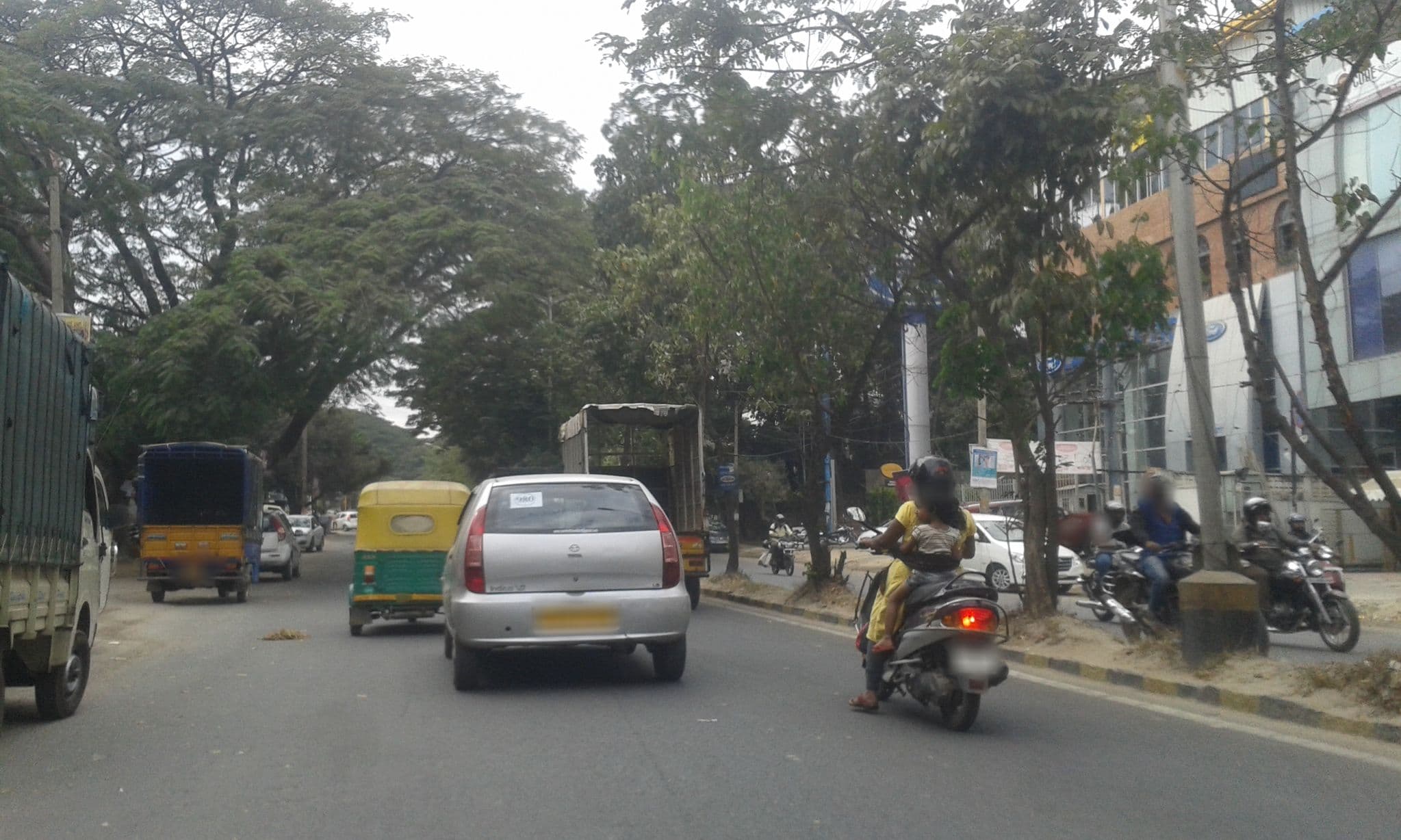 Street view near Emilion HHI Select, Bengaluru