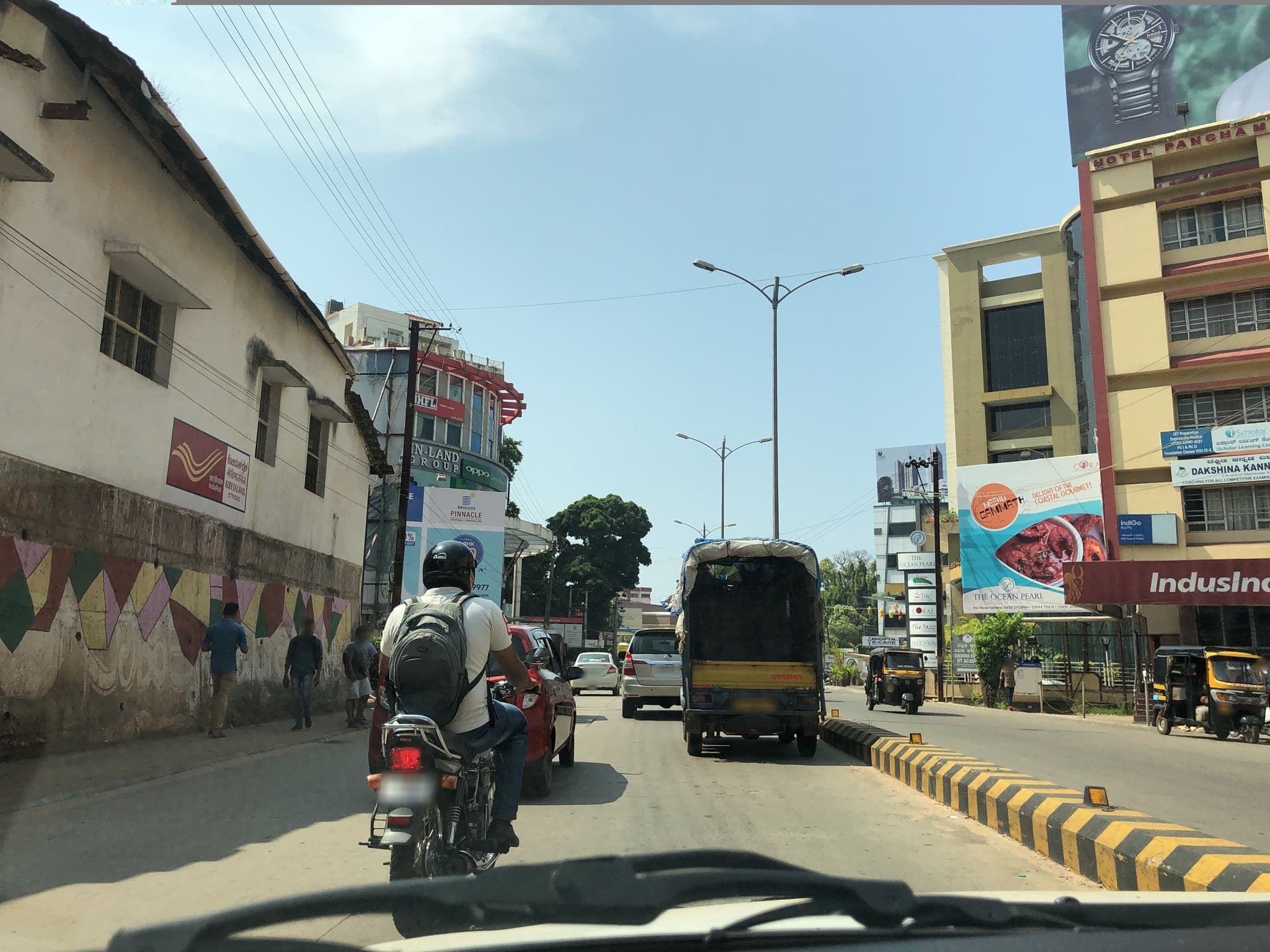 Street view near Hotel Panch Mahal, Mangaluru — © krshibu (CC BY-SA · Mapillary)