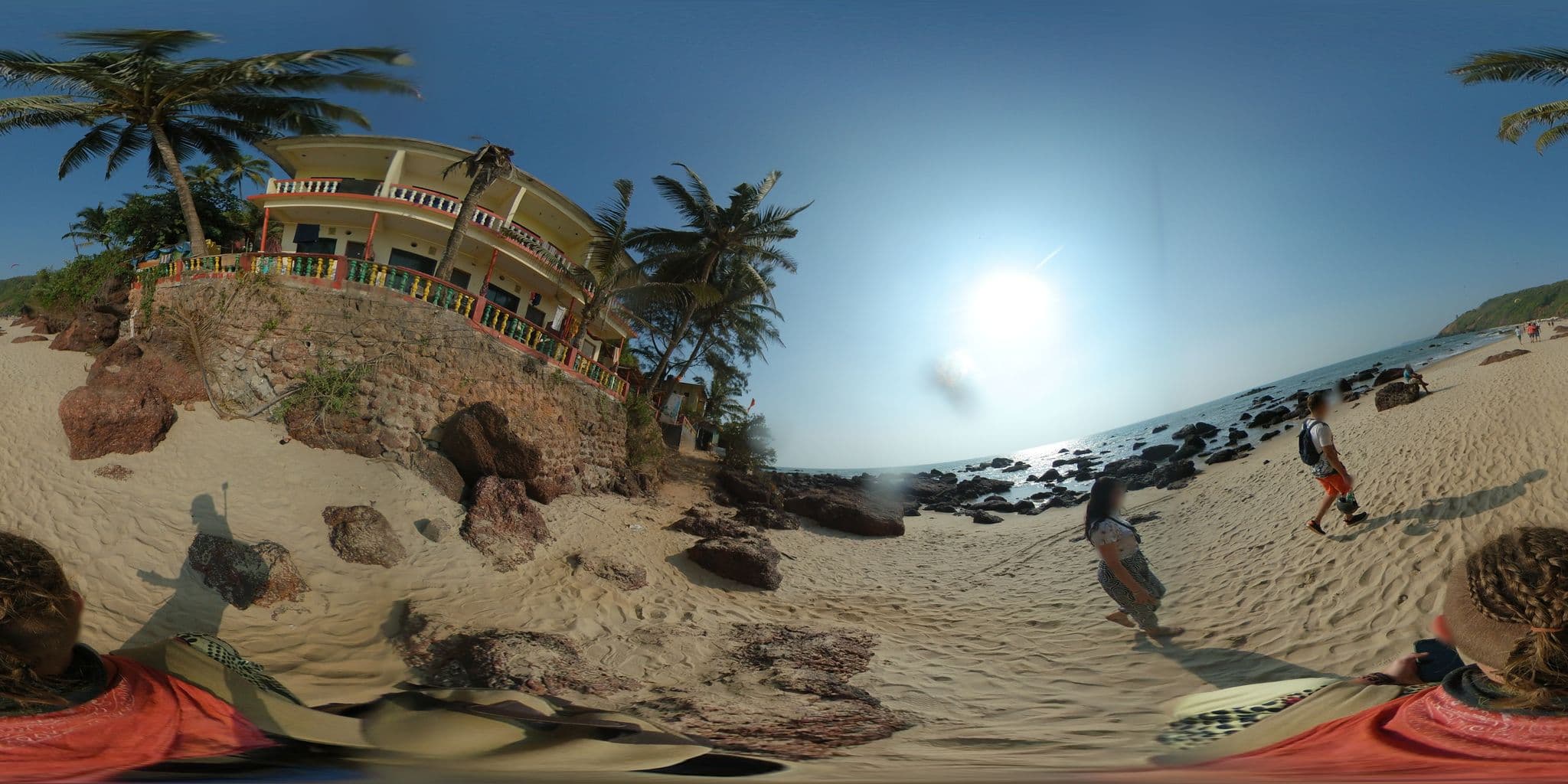 Street view near Shree Sai Cottages, Arambol — © vovenarg (CC BY-SA · Mapillary)