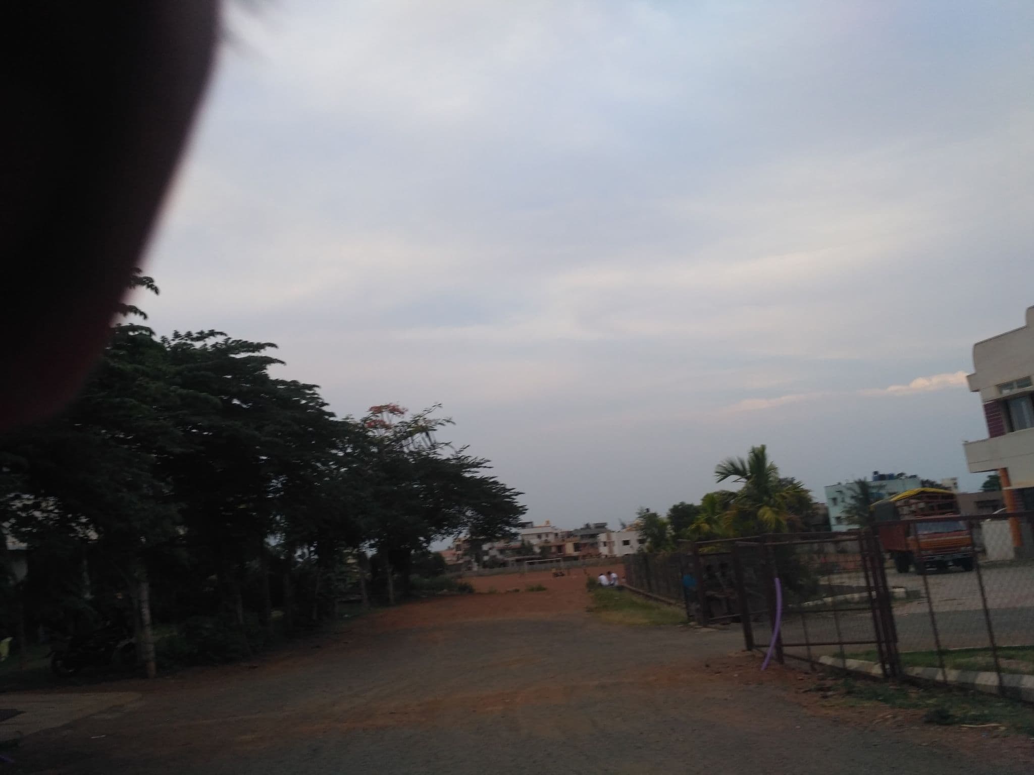 Street view near KHK Boys Hostel, Hubballi — © chethan (CC BY-SA · Mapillary)
