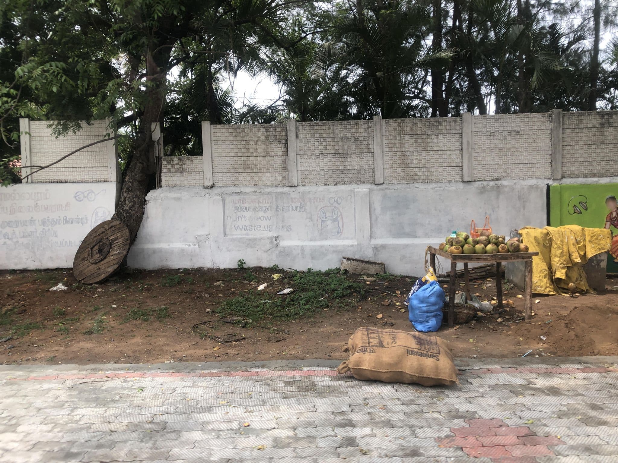 Street view near Mr Lodge, Mahabalipuram — © olily (CC BY-SA · Mapillary)