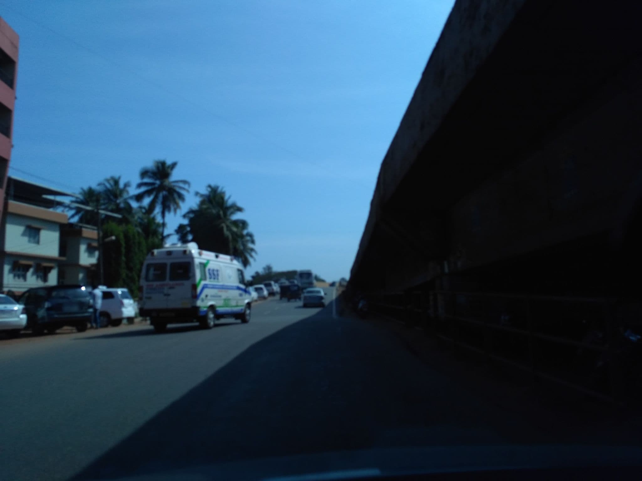 Street view near Rajesh Lodge, Bantvāl — © chethan (CC BY-SA · Mapillary)
