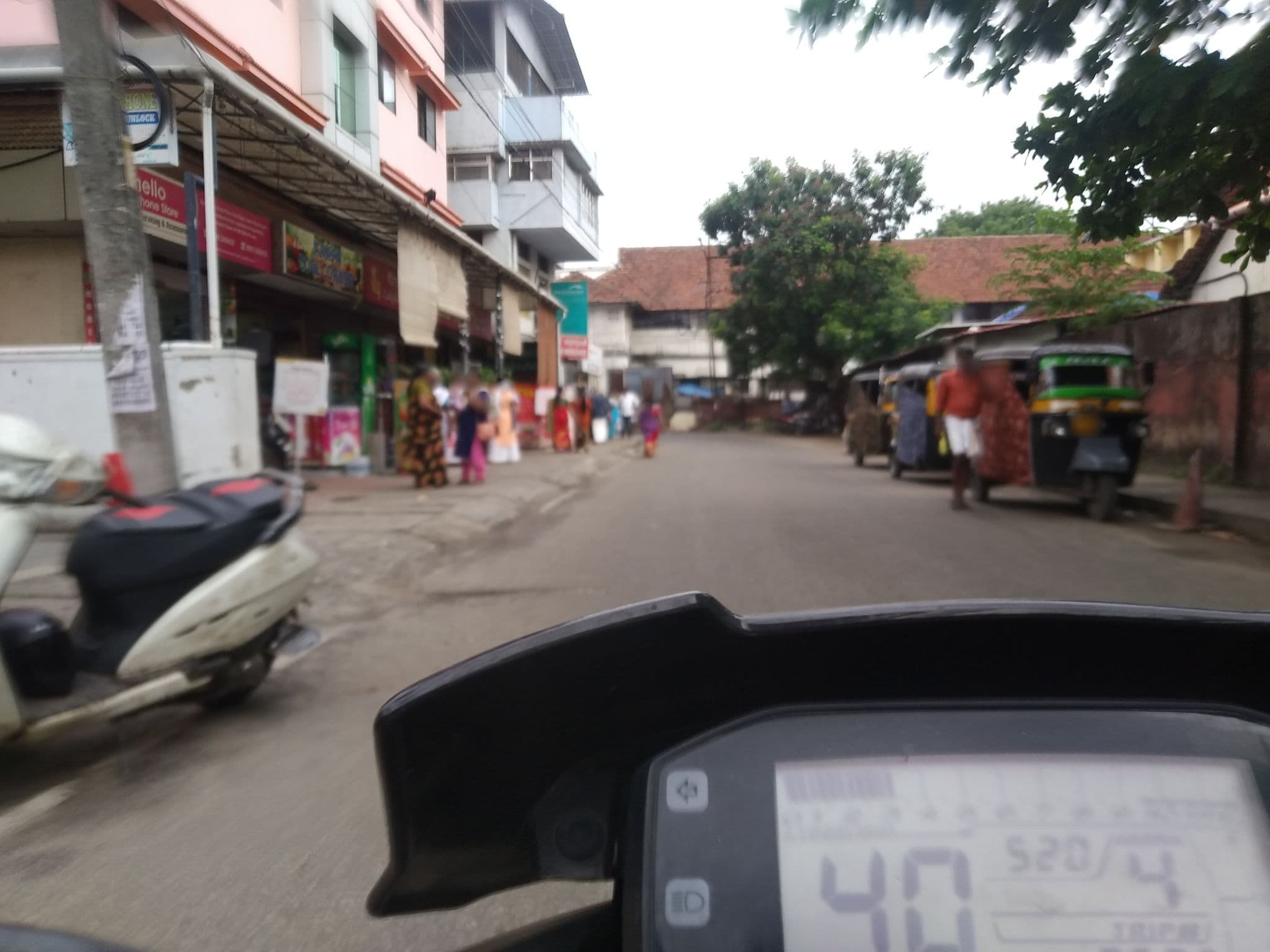 Street view near Royal Lakshadweep, Kanayannur