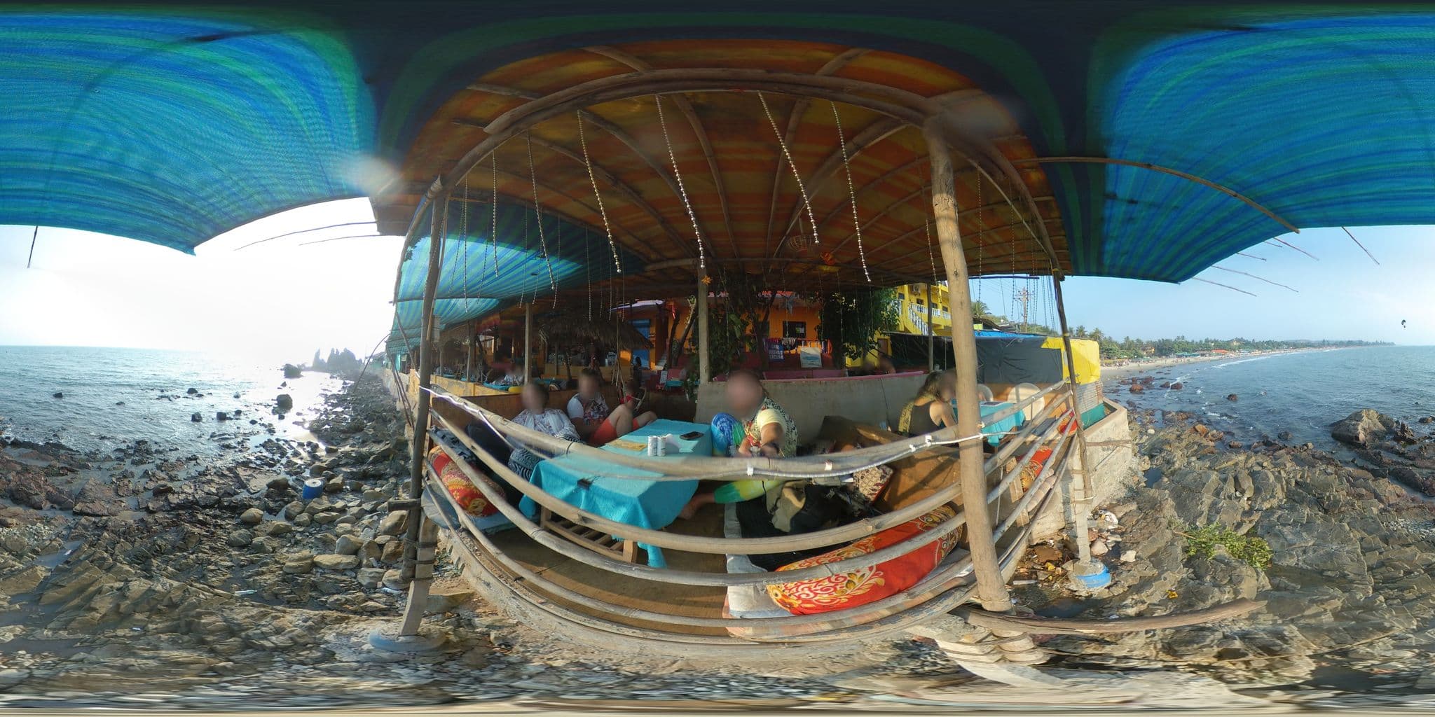 Street view near Om Siddheshwar, Arambol — © vovenarg (CC BY-SA · Mapillary)