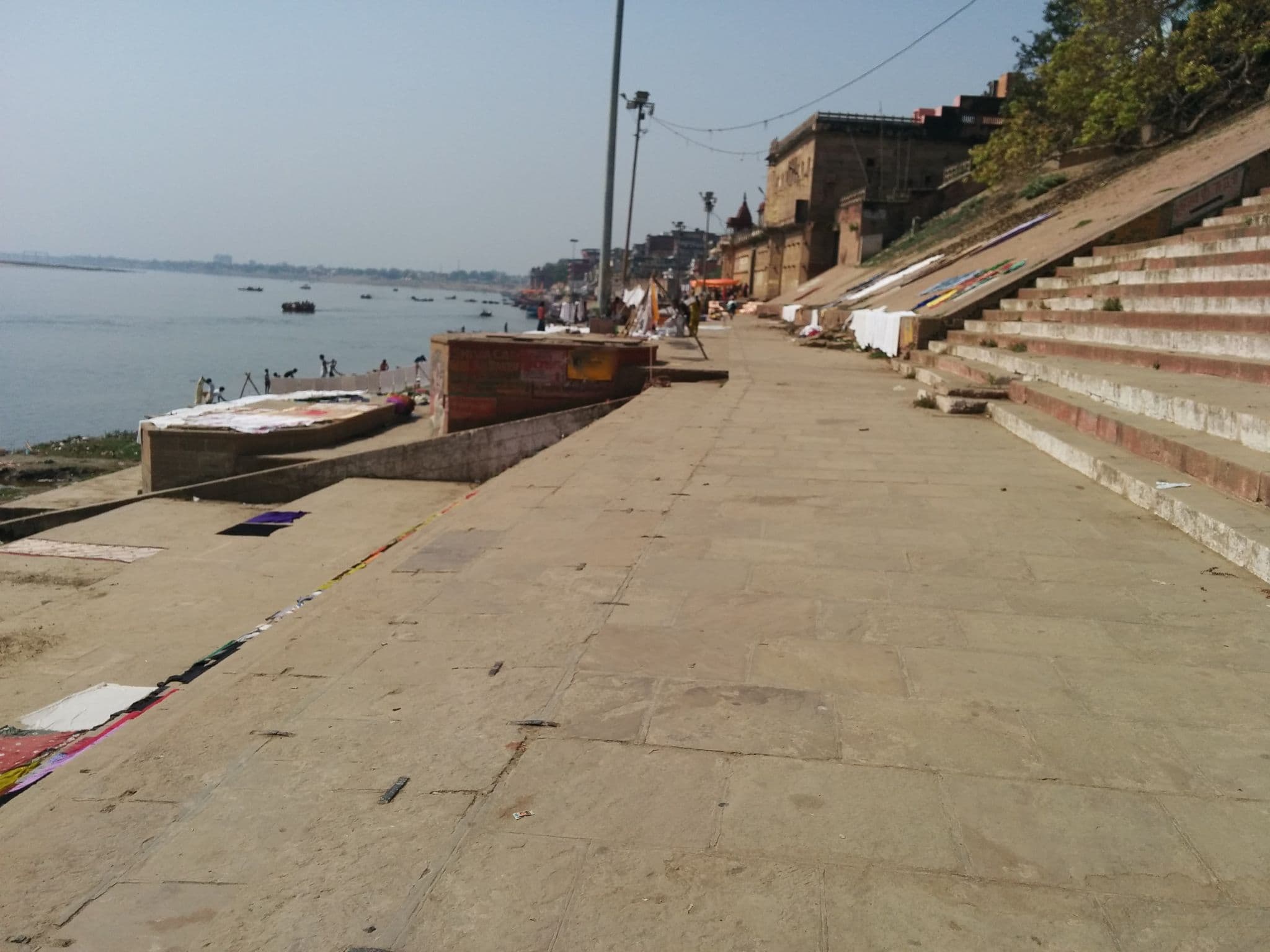 Street view near Lord Vishnu Guest House, Varanasi