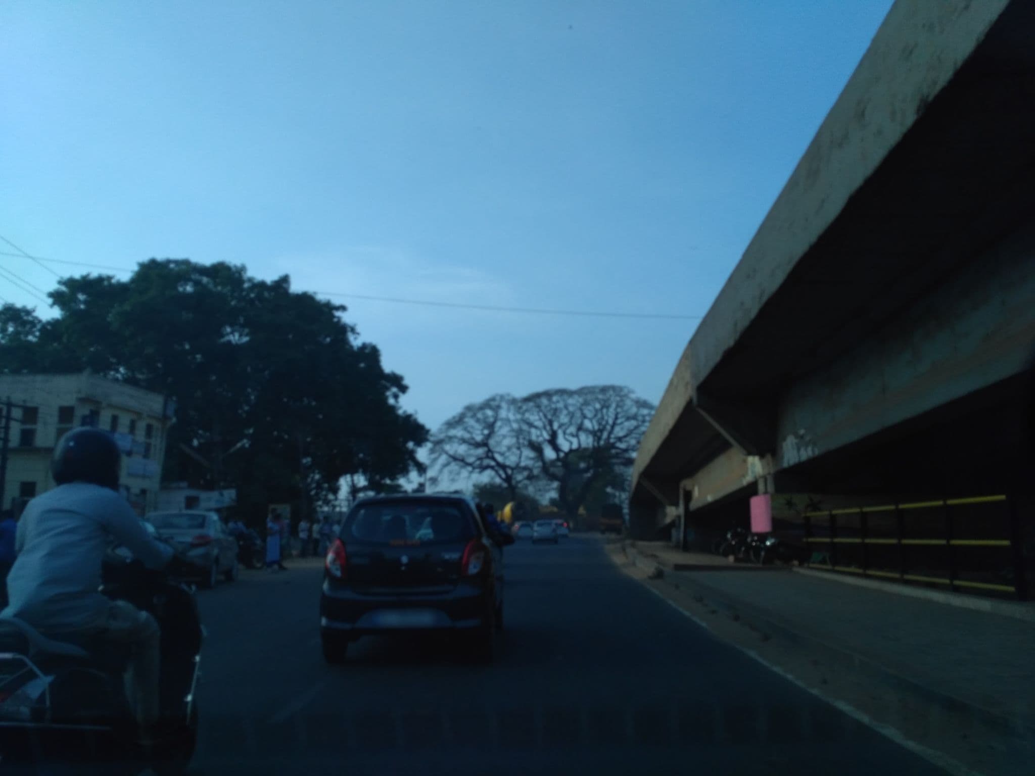 Street view near Hotel Cauvery International, Mangaluru — © chethan (CC BY-SA · Mapillary)