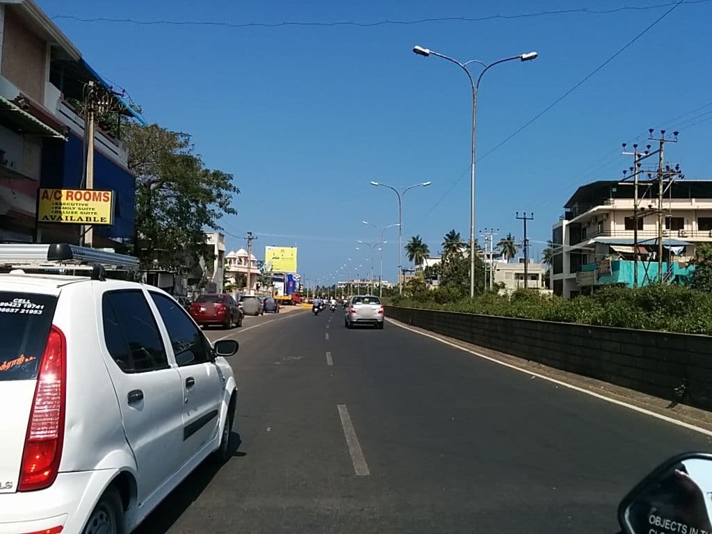 Street view near Ponnusamy Residency, Gundupālaiyam — © sashazykov (CC BY-SA · Mapillary)