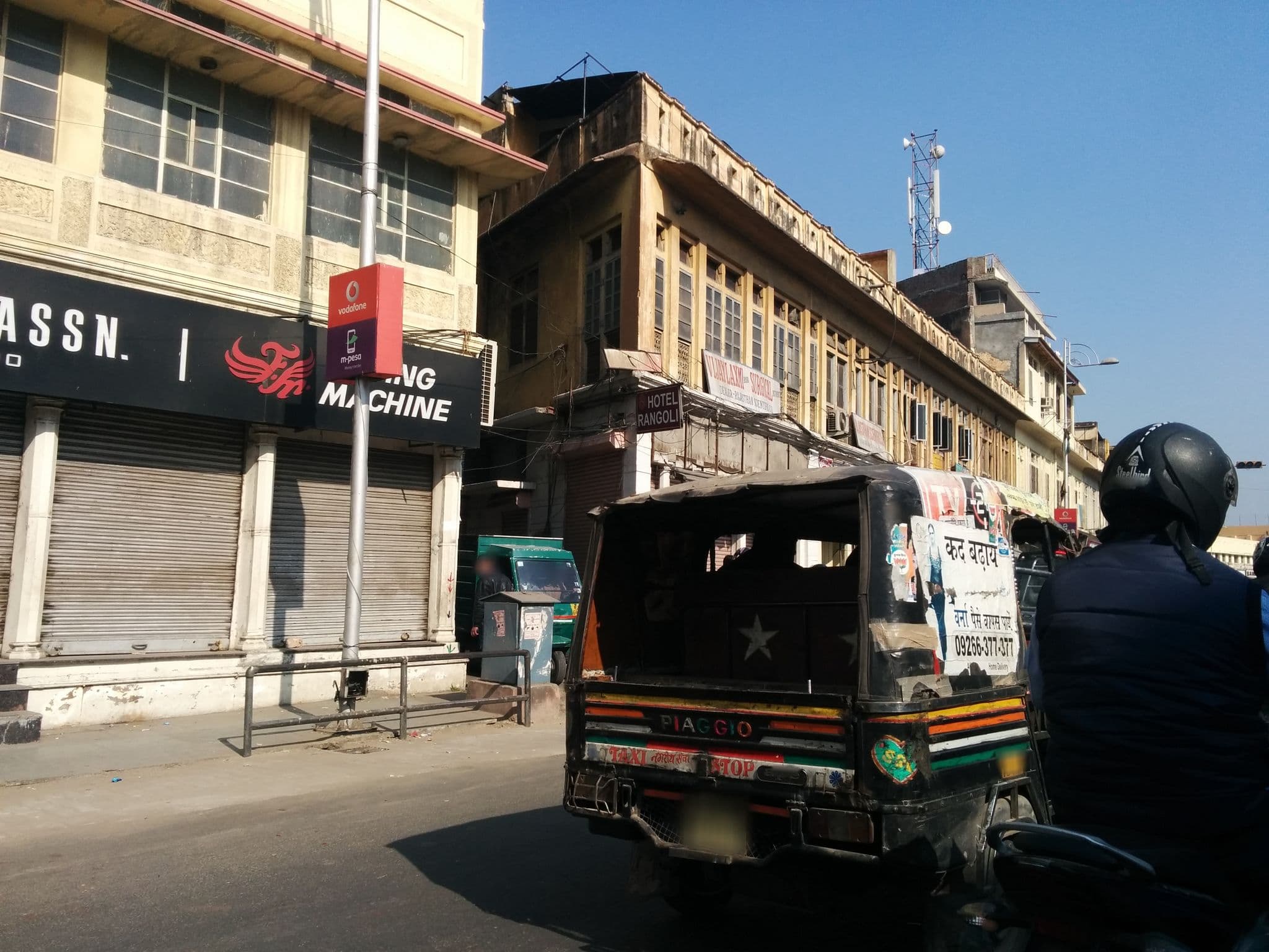 Street view near Hotel Rangoli, Jaipur