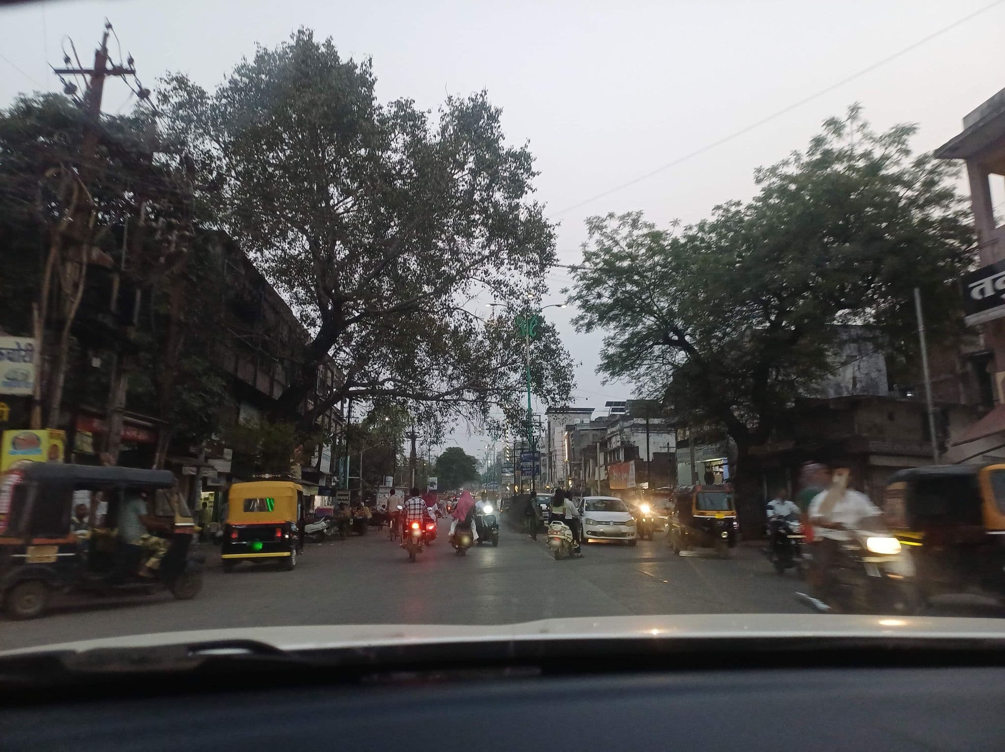 Street view near Tanushree Lodge, Wardha — © WankhedeR (CC BY-SA · Mapillary)