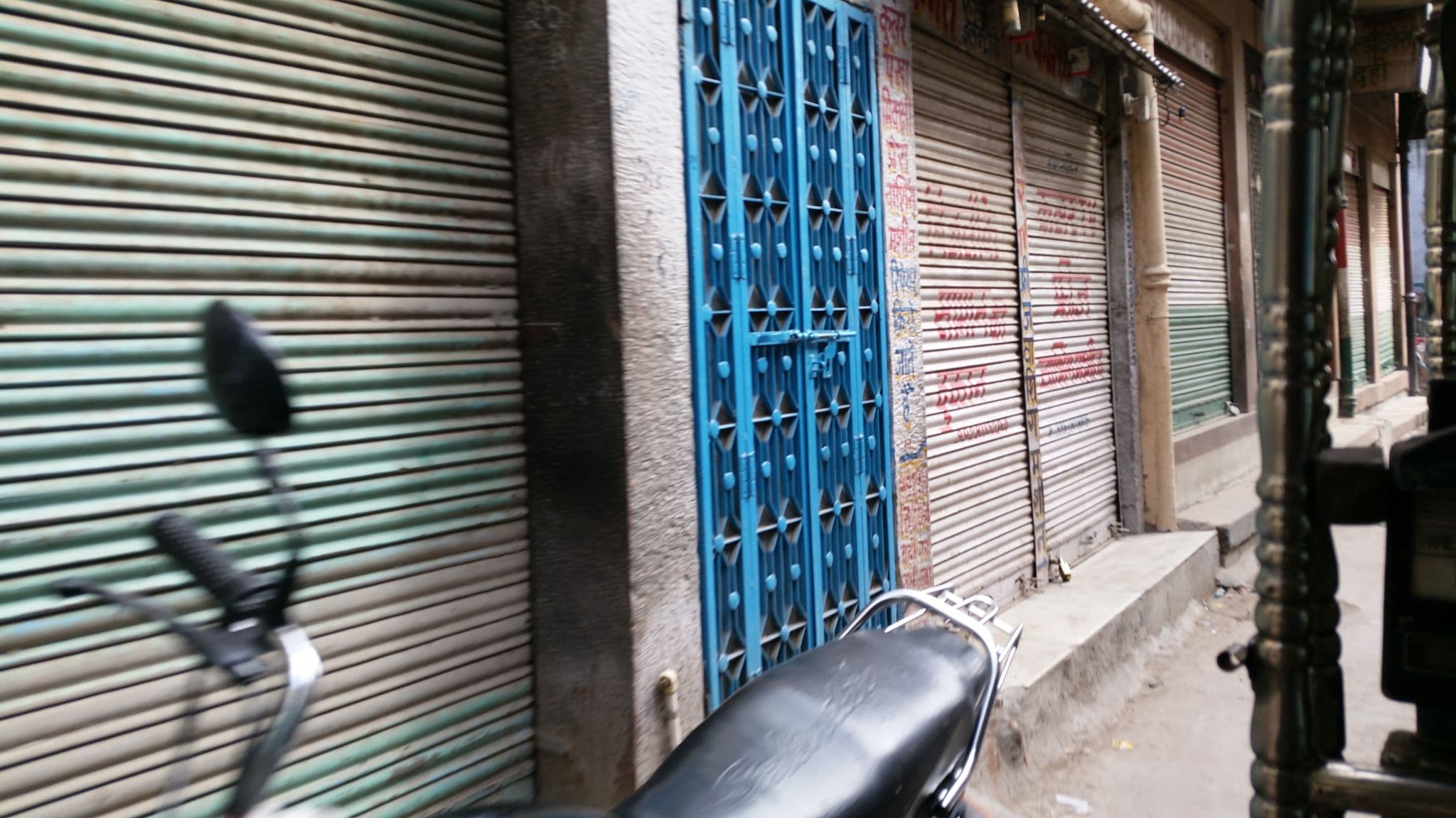 Street view near Baba Haveli Guesthouse, Jodhpur — © shlublu (CC BY-SA · Mapillary)