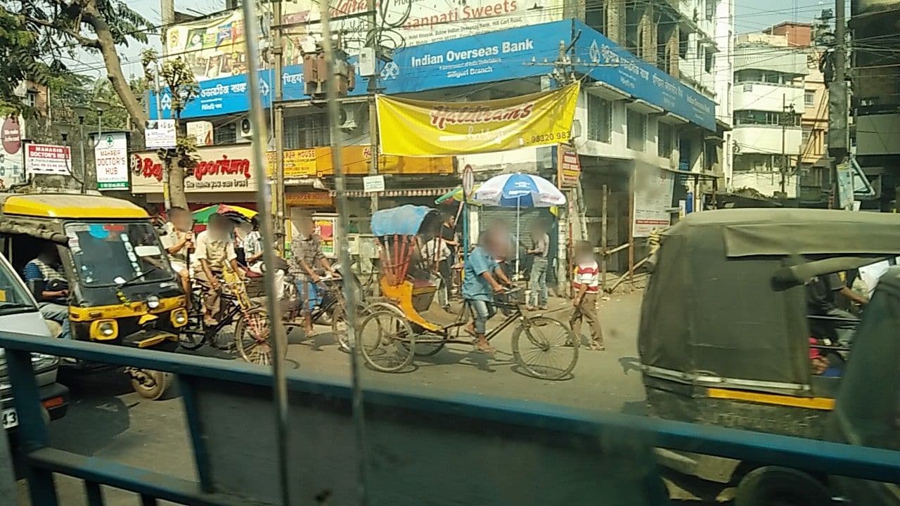 Street view near Mahabir Guest House, Siliguri — © suvendudeb (CC BY-SA · Mapillary)