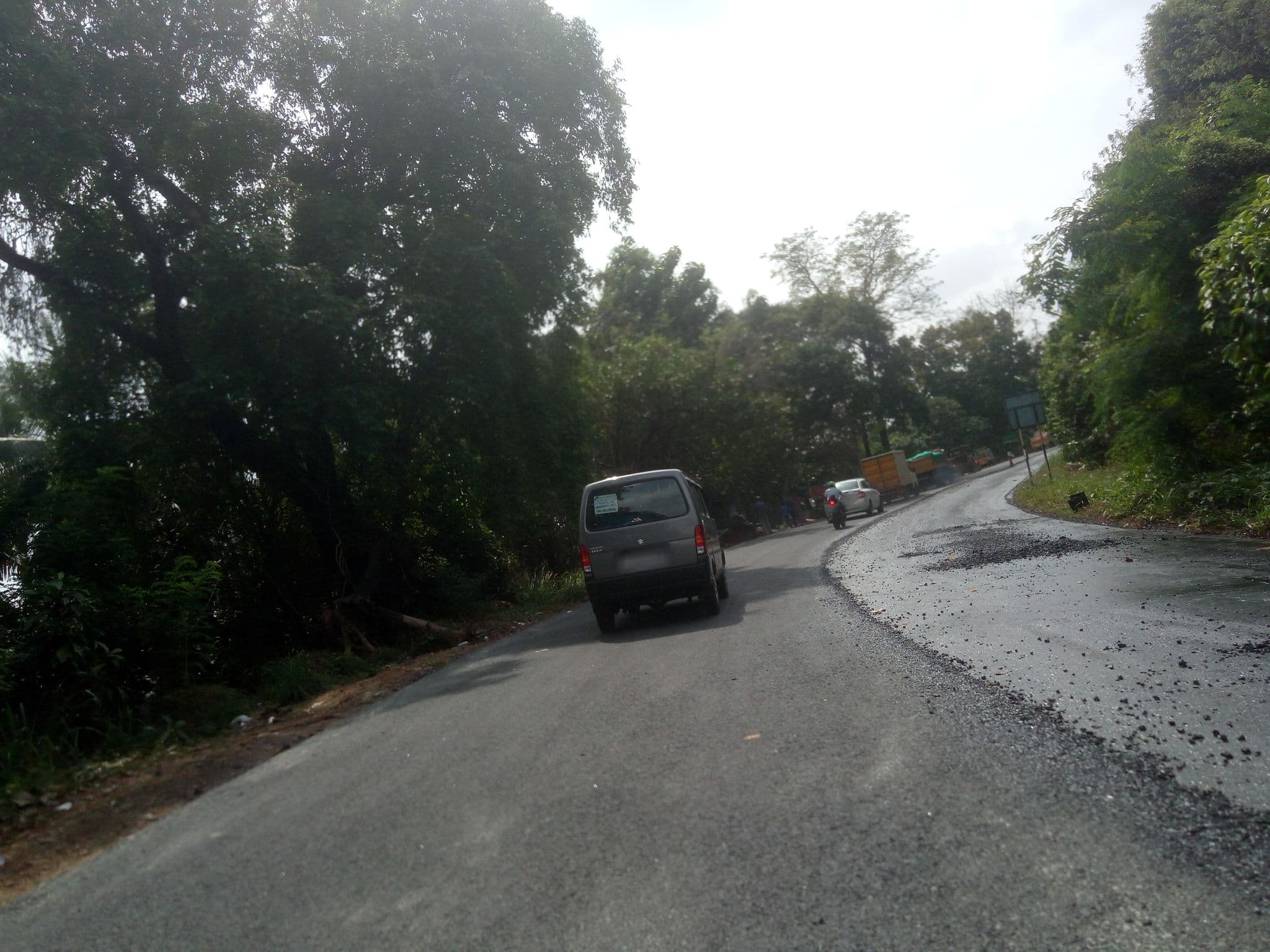 Street view near Motel Araam, Kuttippuram — © manojbright (CC BY-SA · Mapillary)