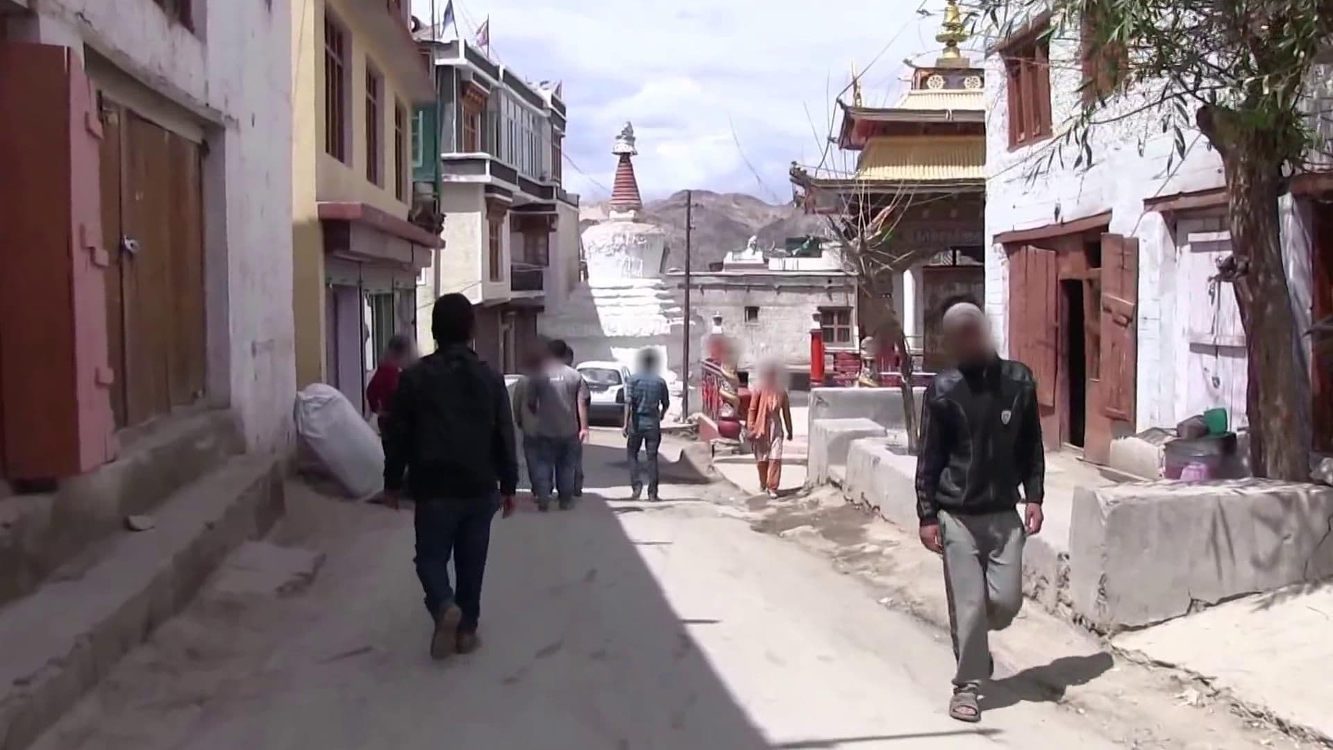Street view near Babu Guest House, Leh