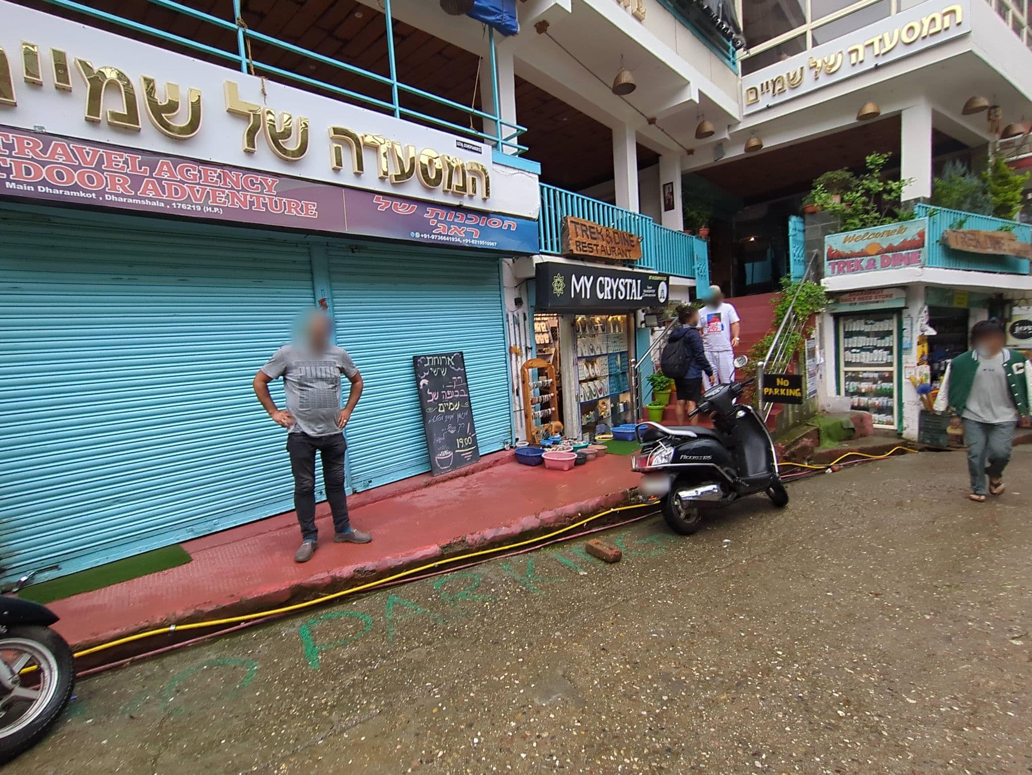 Street view near Dharamkot Inn, Dharamsala — © RustlingLittleBear (CC BY-SA · Mapillary)