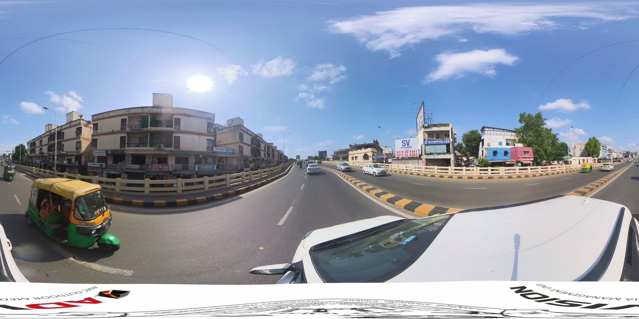 Street view near ghanshyam o/blok, Ahmadabad Cantonment — © skysign (CC BY-SA · Mapillary)
