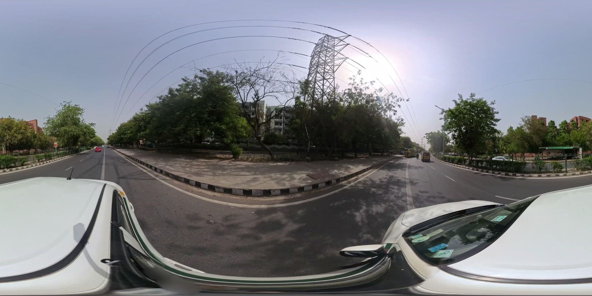 Street view near New Ashiana CGHS, Hashtsāl — © skysign (CC BY-SA · Mapillary)