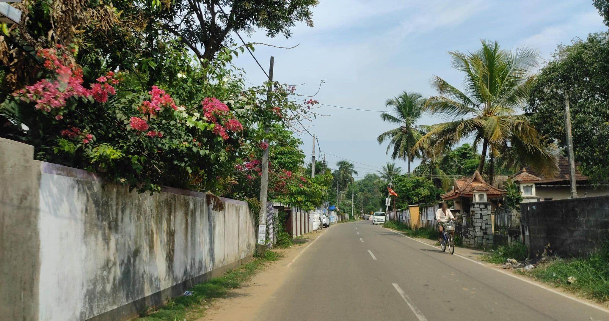 Street view near Avittol Hostel for Men, Alappuzha — © V15 (CC BY-SA · Mapillary)