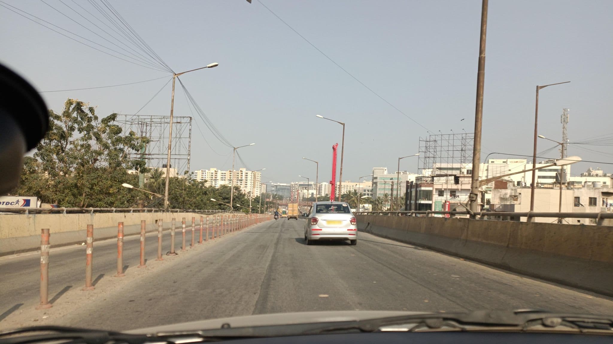 Street view near The Waves Serviced Apartments, koppana Agrahara — © IBI (CC BY-SA · Mapillary)