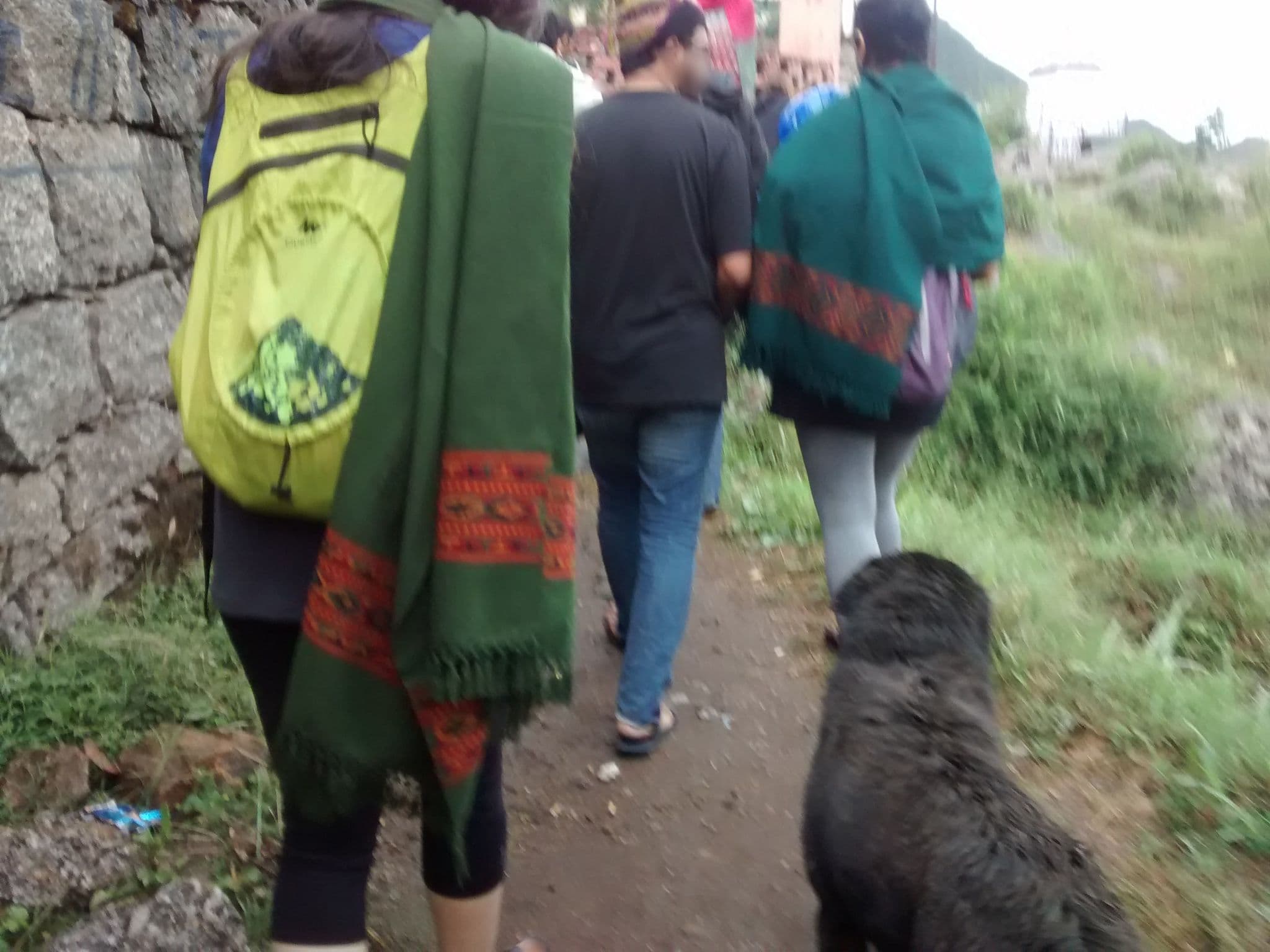 Street view near The Pink House, Dharamsala