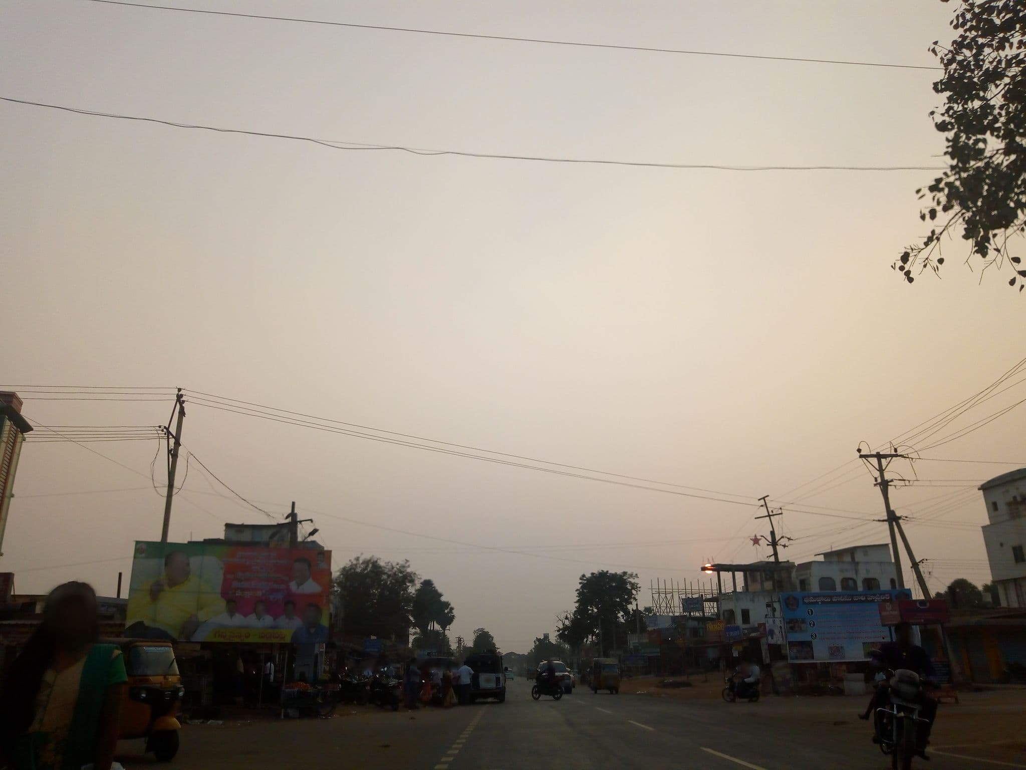 Street view near Raja Hotel, Dwāraka Tirumala — © venkanna37 (CC BY-SA · Mapillary)