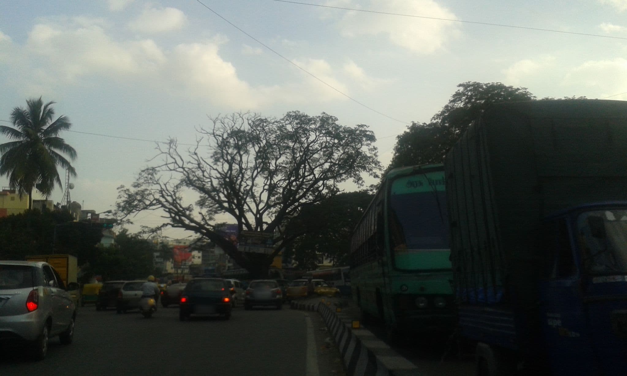 Street view near AMM Residency, Bengaluru