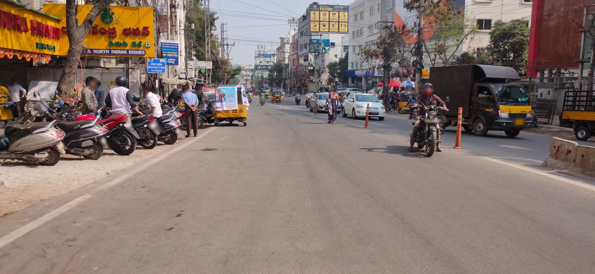 Street view near Paradise, Kukatpally — © pavankalyan (CC BY-SA · Mapillary)