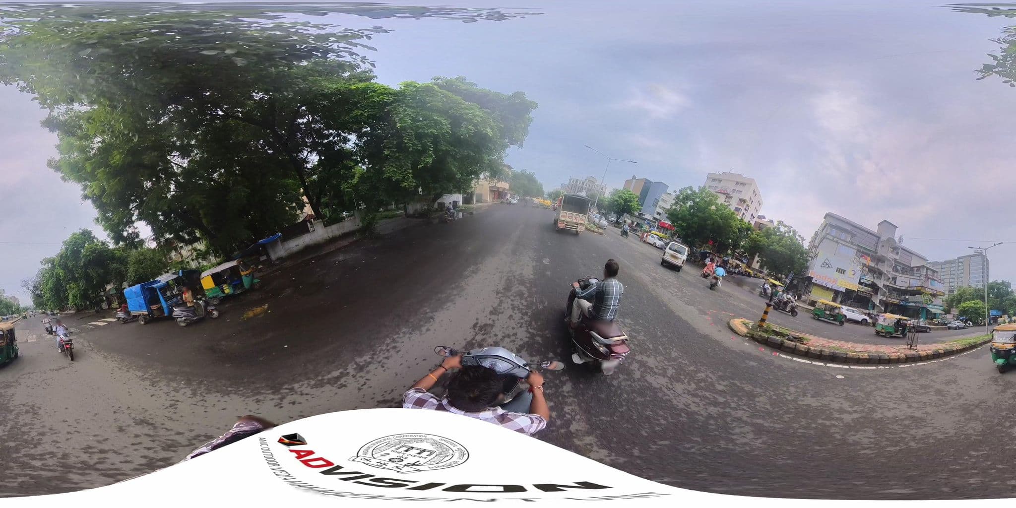 Street view near Jalaram Parotha House, Ahmedabad — © skysign (CC BY-SA · Mapillary)