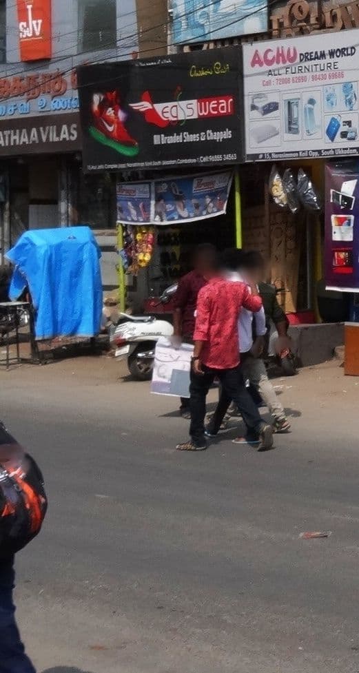 Street view near H.R. Lodge, Coimbatore — © dhanasekaranmy (CC BY-SA · Mapillary)