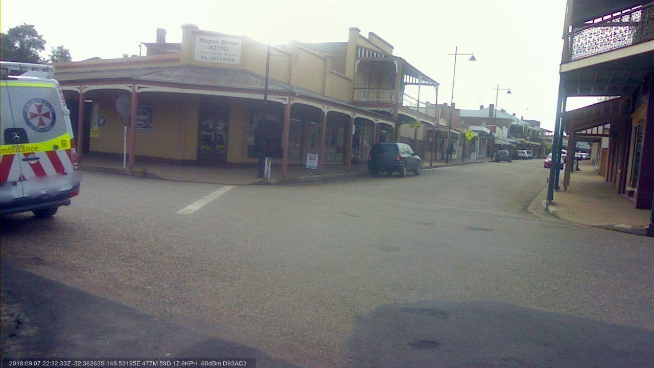 Street view near Ten Dollar Town Motel, Gulgong — © bob3bob3 (CC BY-SA · Mapillary)