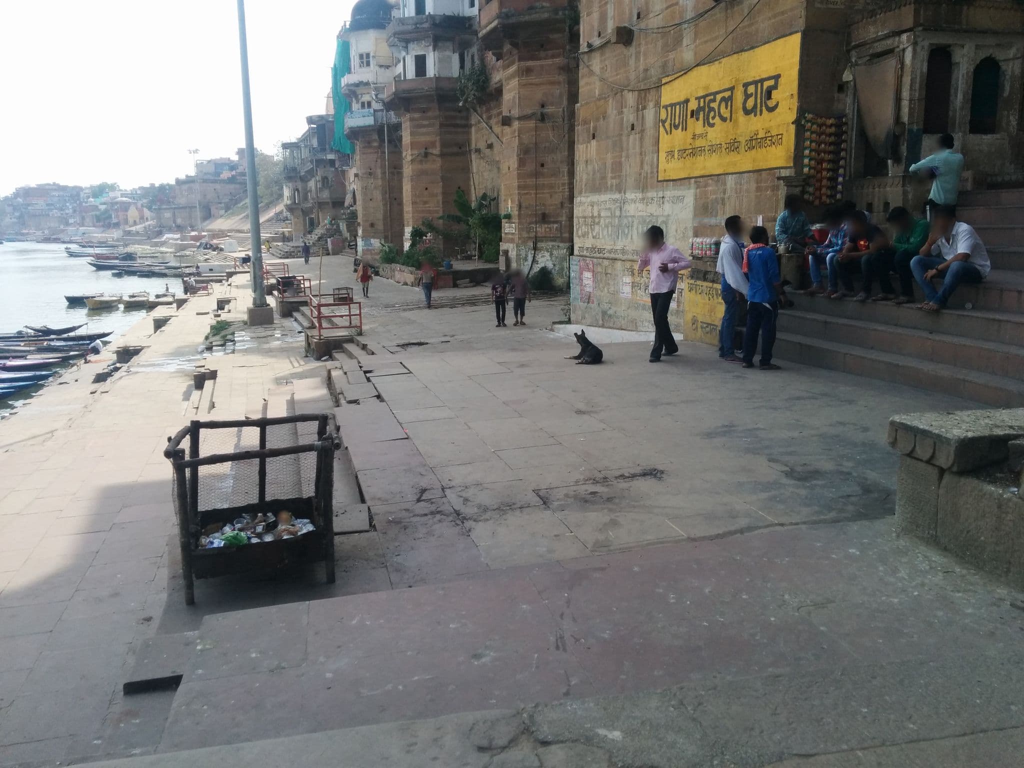 Street view near Shiva Guest House, Varanasi