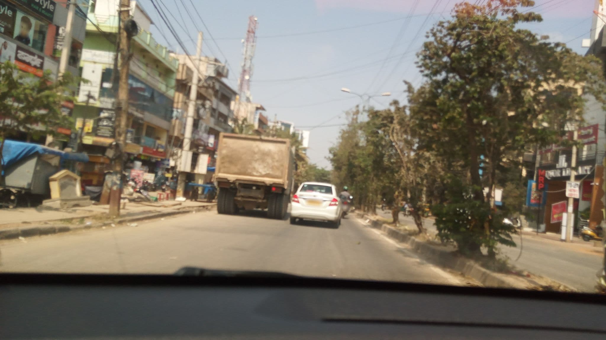 Street view near Tirumala PG, Dommasandra