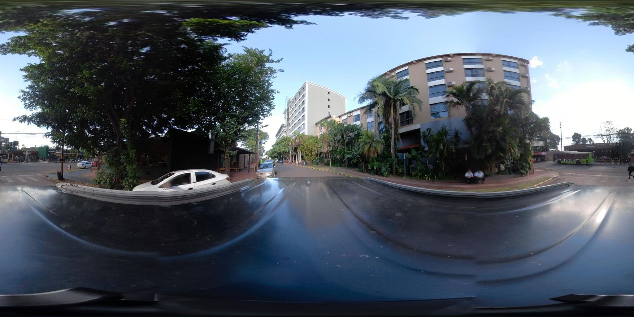 Street view near Saint George, Puerto Iguazú
