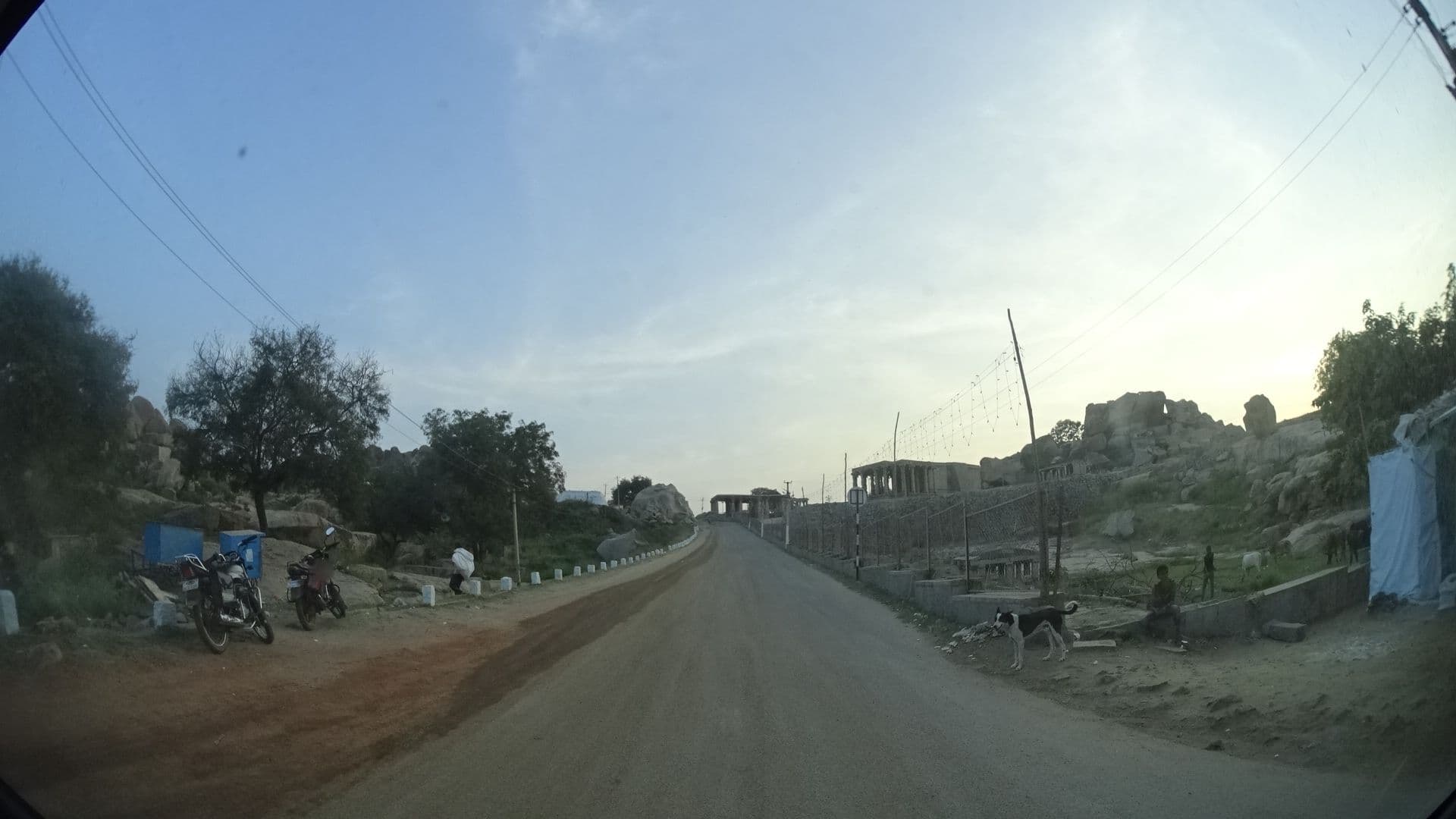 Street view near Geetha, Hampi — © geohacker (CC BY-SA · Mapillary)