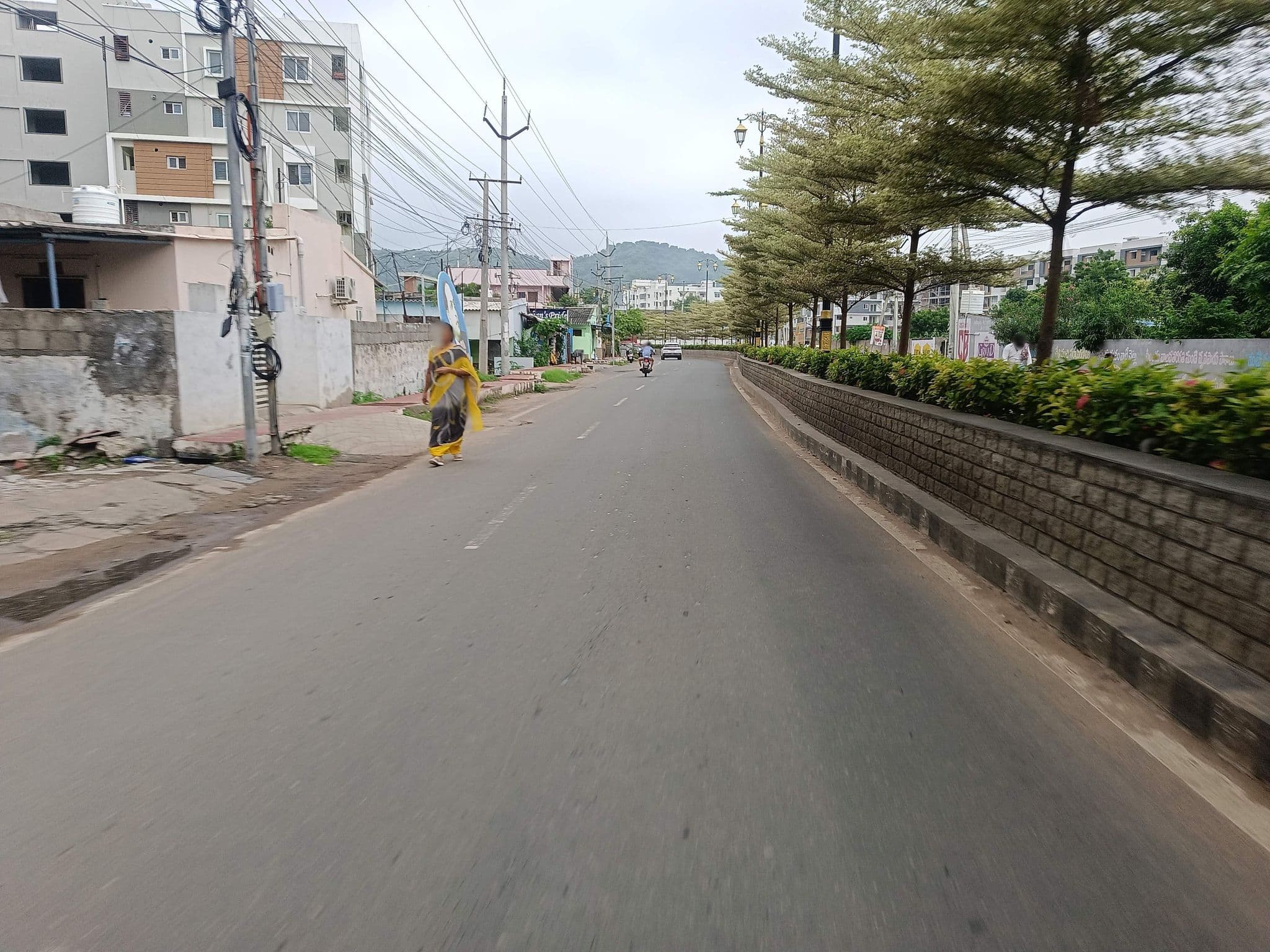 Street view near Vijaya Lakshmi Enclave, Tādepalle — © Rakesh1104 (CC BY-SA · Mapillary)