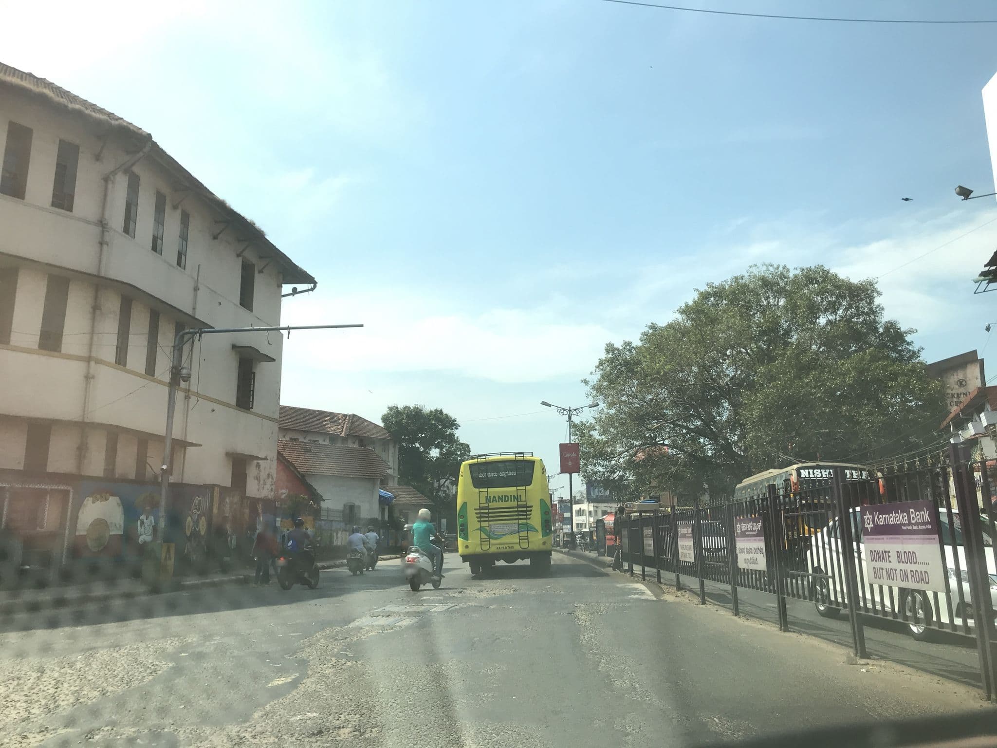 Street view near City Lodge, Mangaluru — © livableurbanism (CC BY-SA · Mapillary)