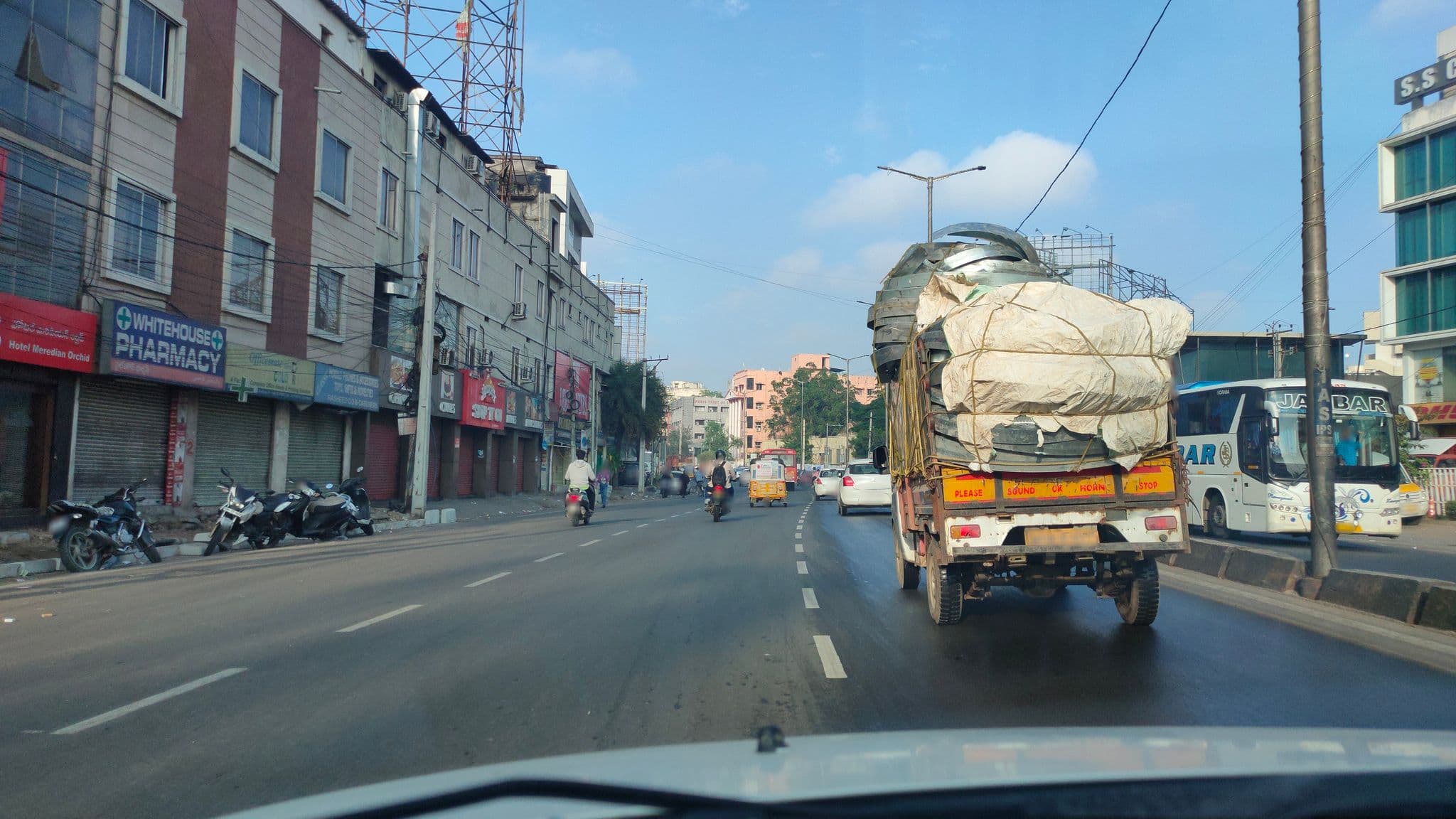 Street view near Meredian Orchid, Hyderabad — © karangitta1 (CC BY-SA · Mapillary)