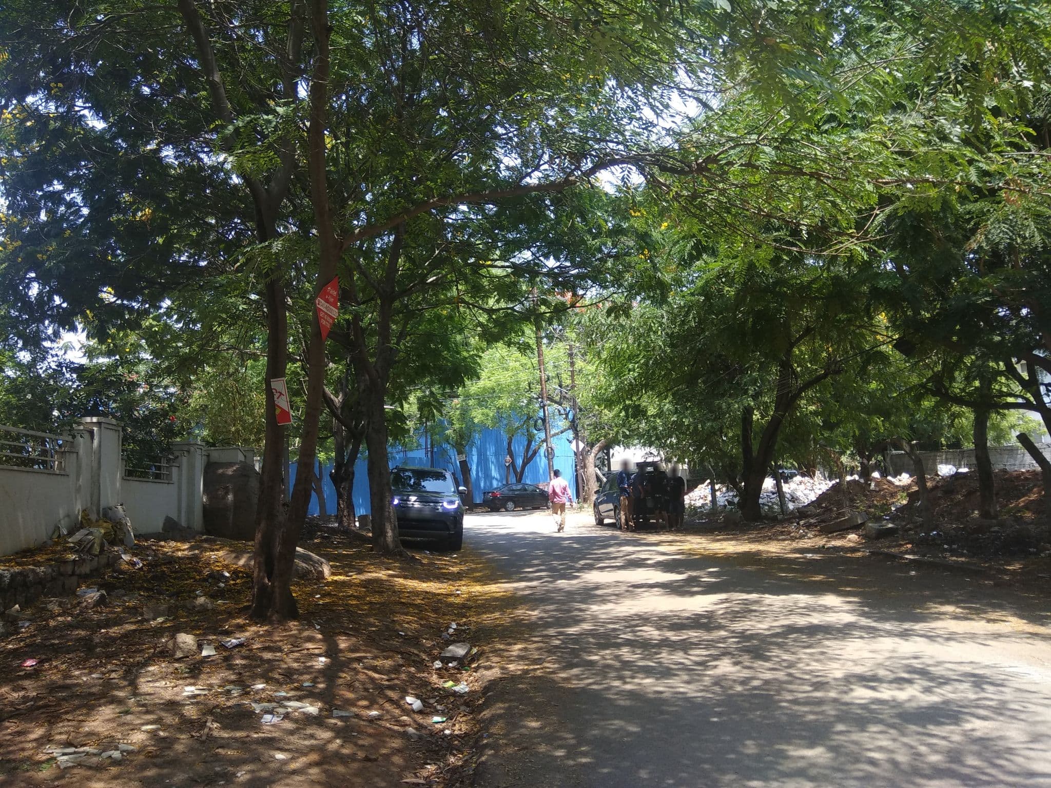 Street view near Huda Residency, Kukatpally — © singi (CC BY-SA · Mapillary)