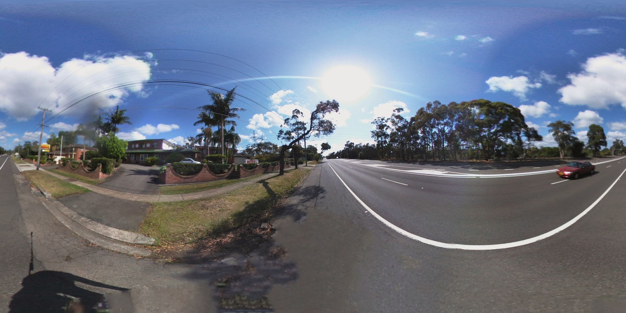 Street view near Mount Kuring-Gai Motel, Mount Kuring-Gai — © aharvey (CC BY-SA · Mapillary)