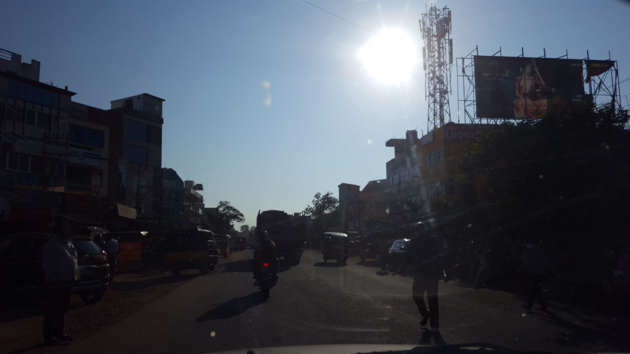 Street view near New Amaravathi Hotel, Nāyudupet — © jayp (CC BY-SA · Mapillary)