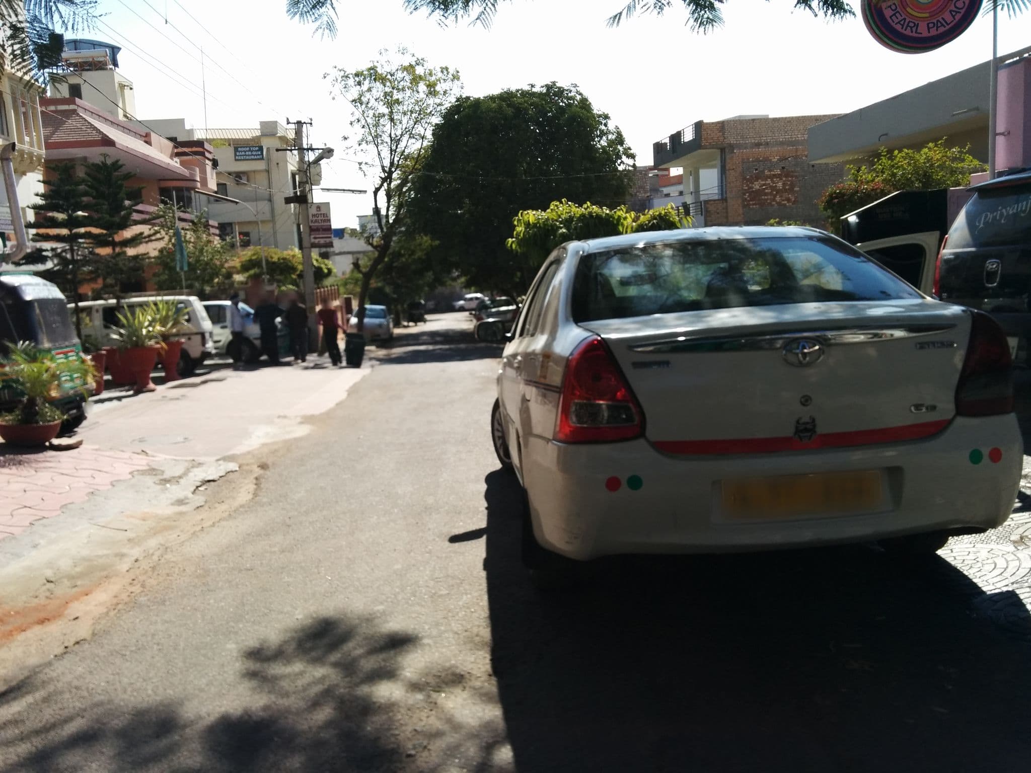 Street view near Hotel Kalyan, Jaipur