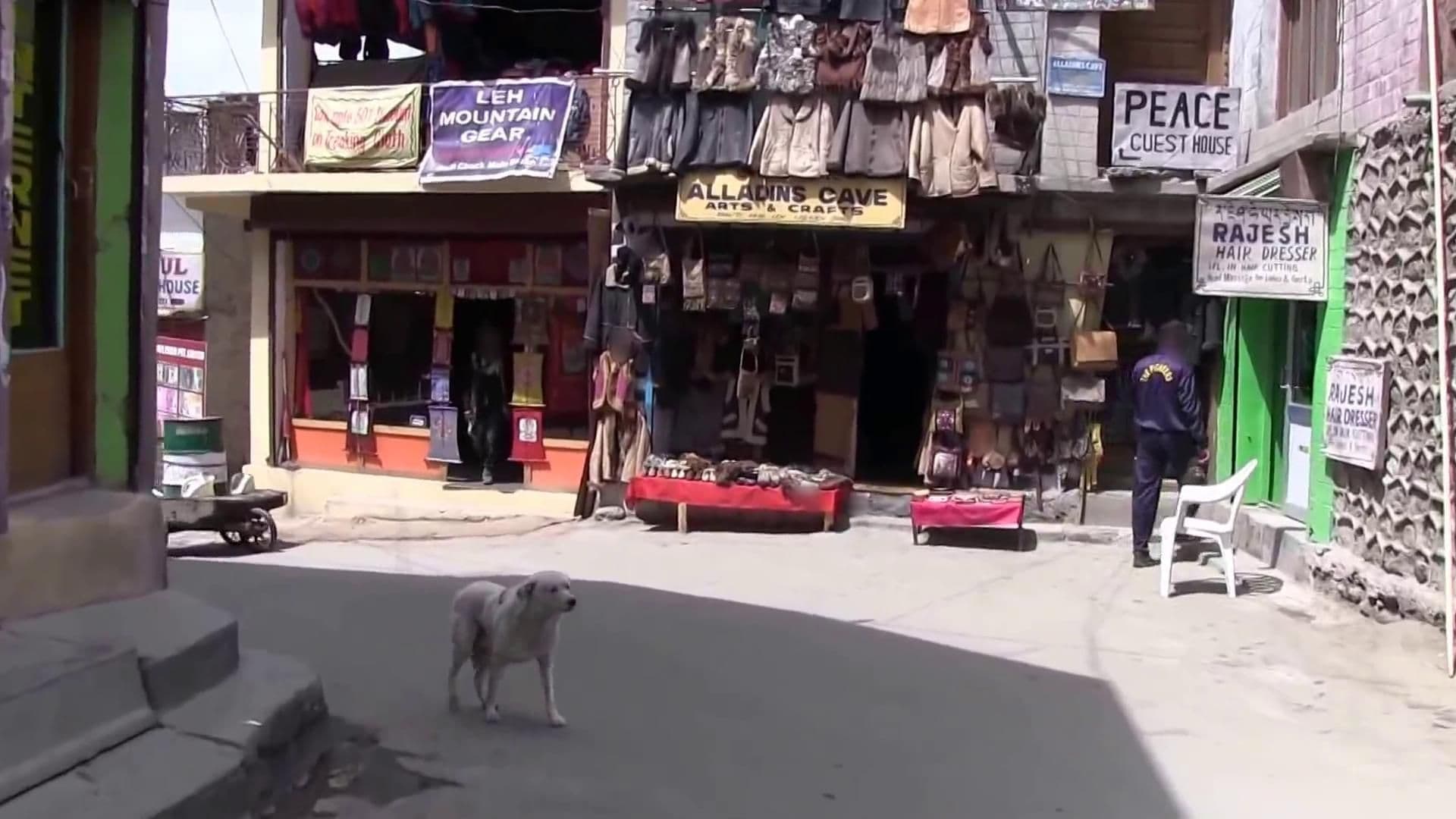 Street view near Kunga Hotel, Leh